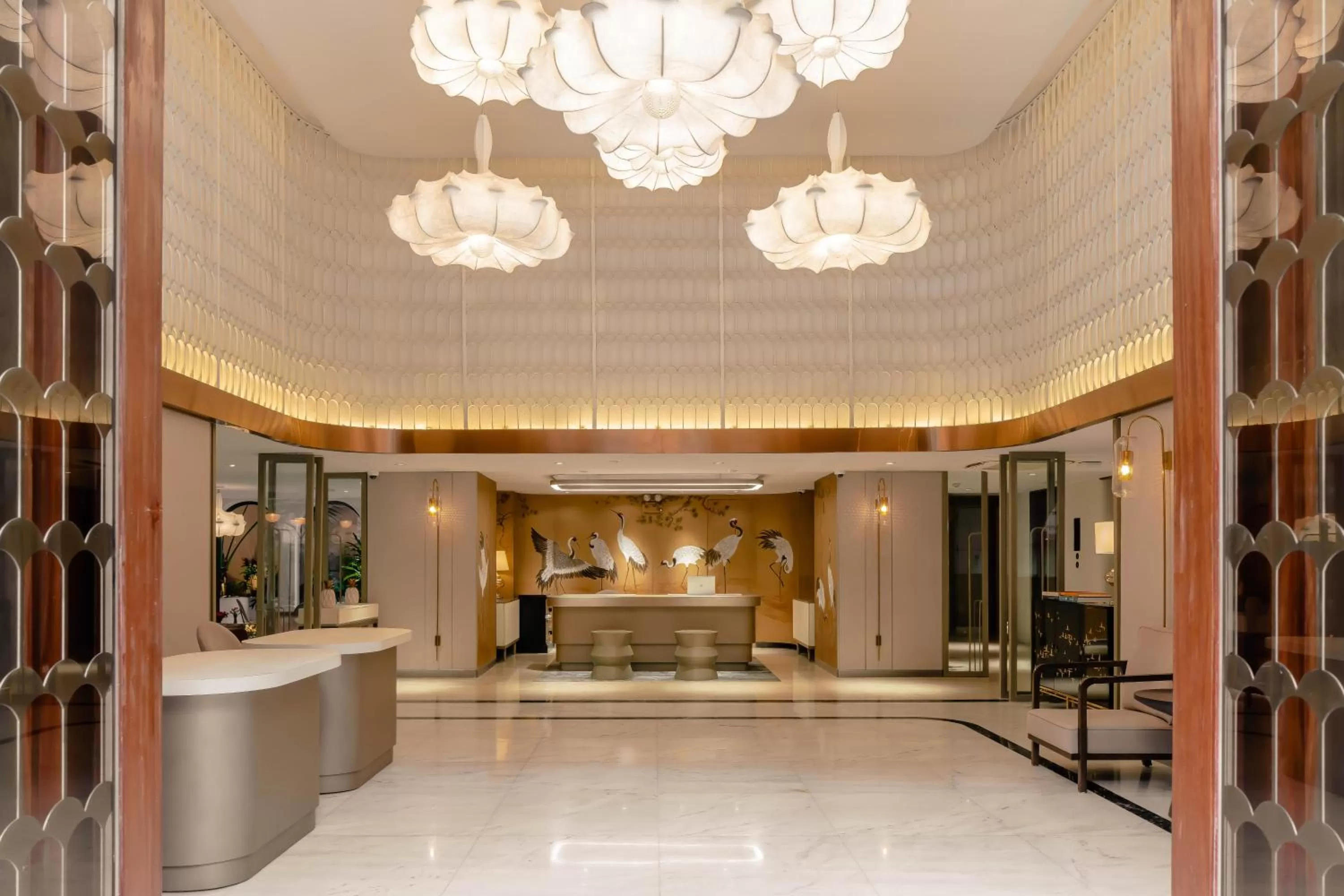 Lobby or reception in Hanoi Le Jardin Hotel & Spa