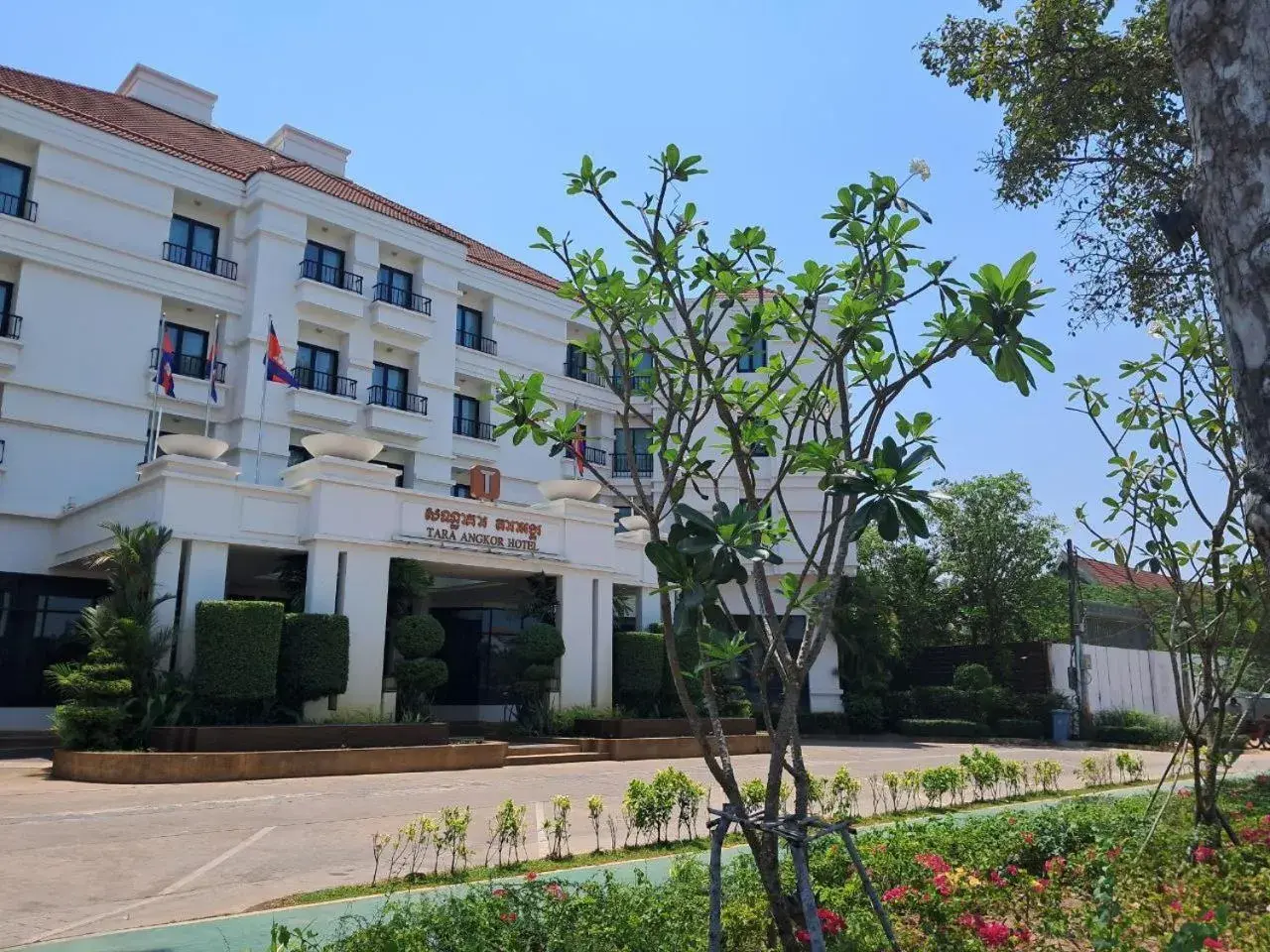 Parking, Property Building in Tara Angkor Hotel