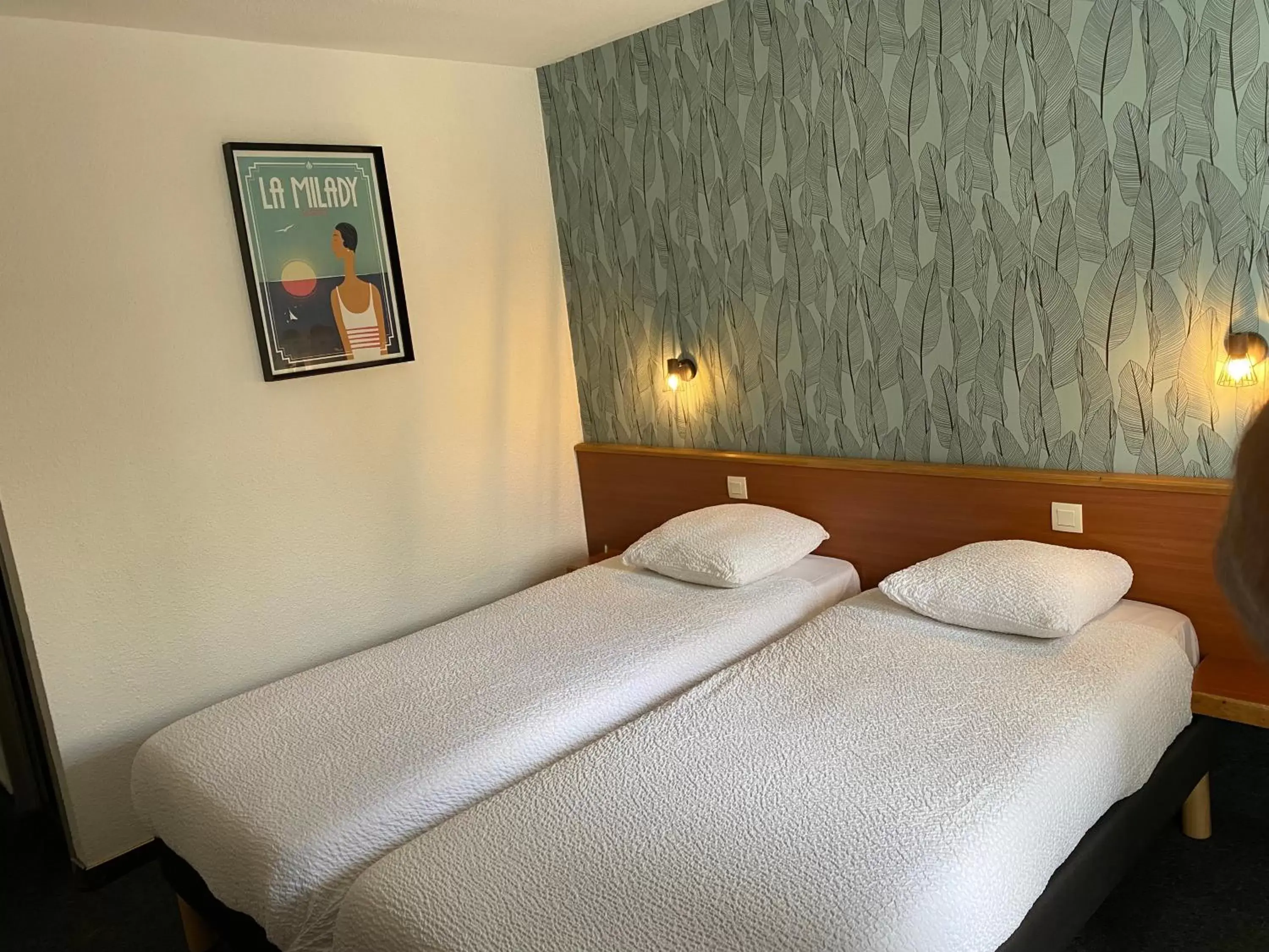 Bed in Ostal Hotel Pau Universite