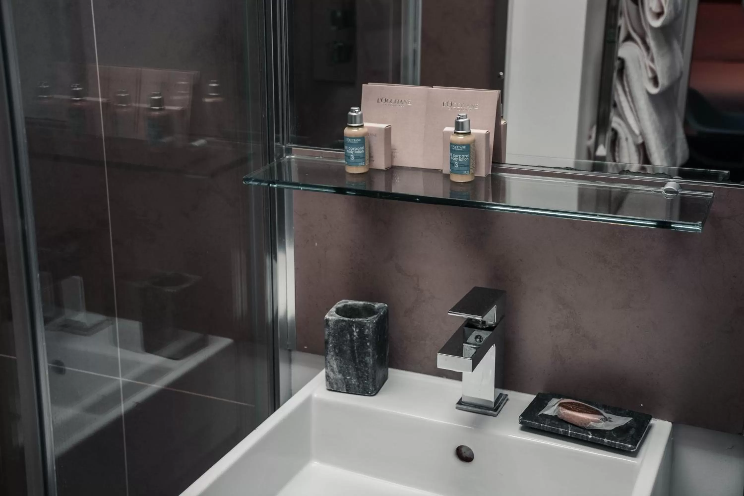 Bathroom in Hotel 55