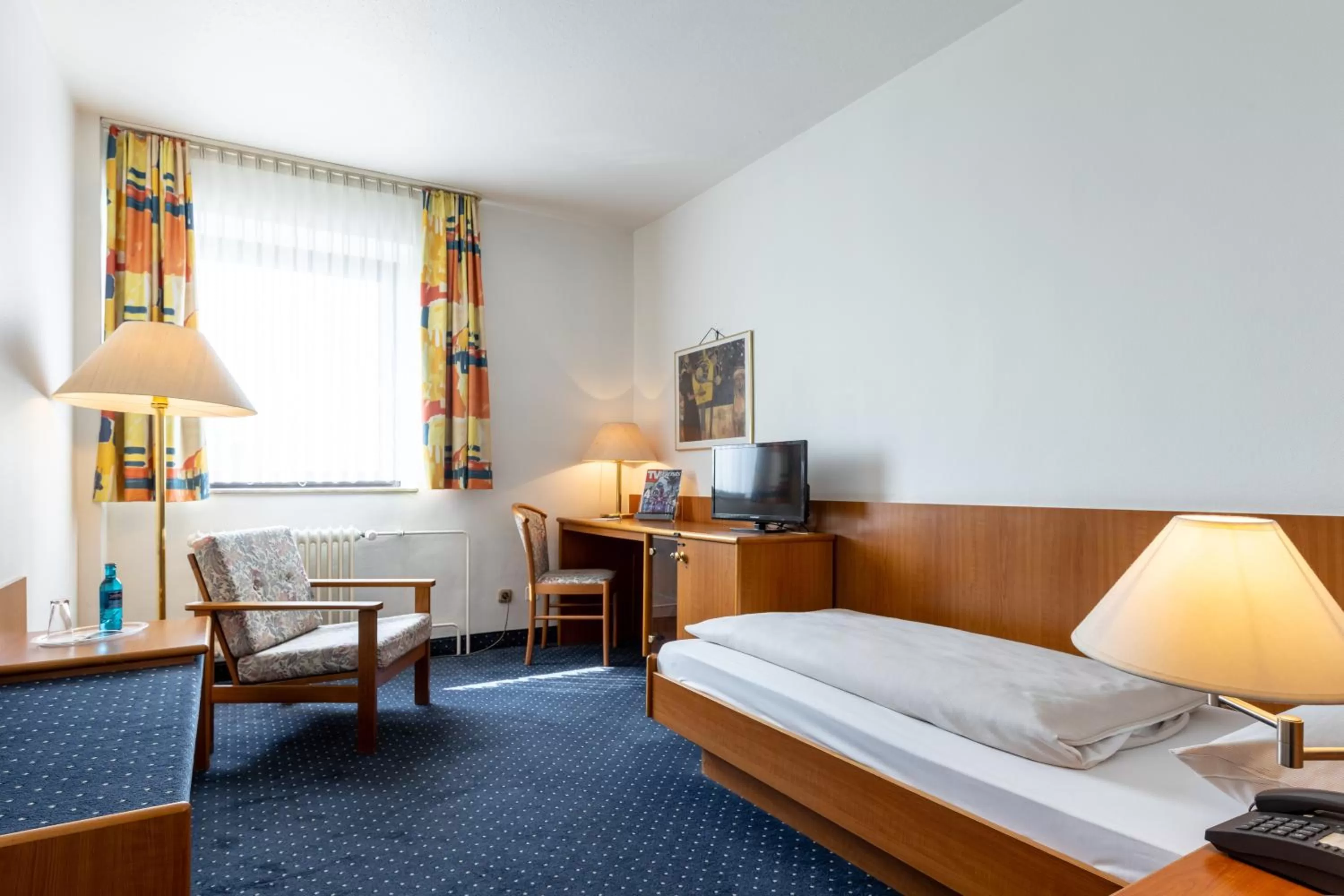 Single Room in Fly Inn Hotel Frankfurt Airport Rüsselsheim ehemals Trip Inn Hotels