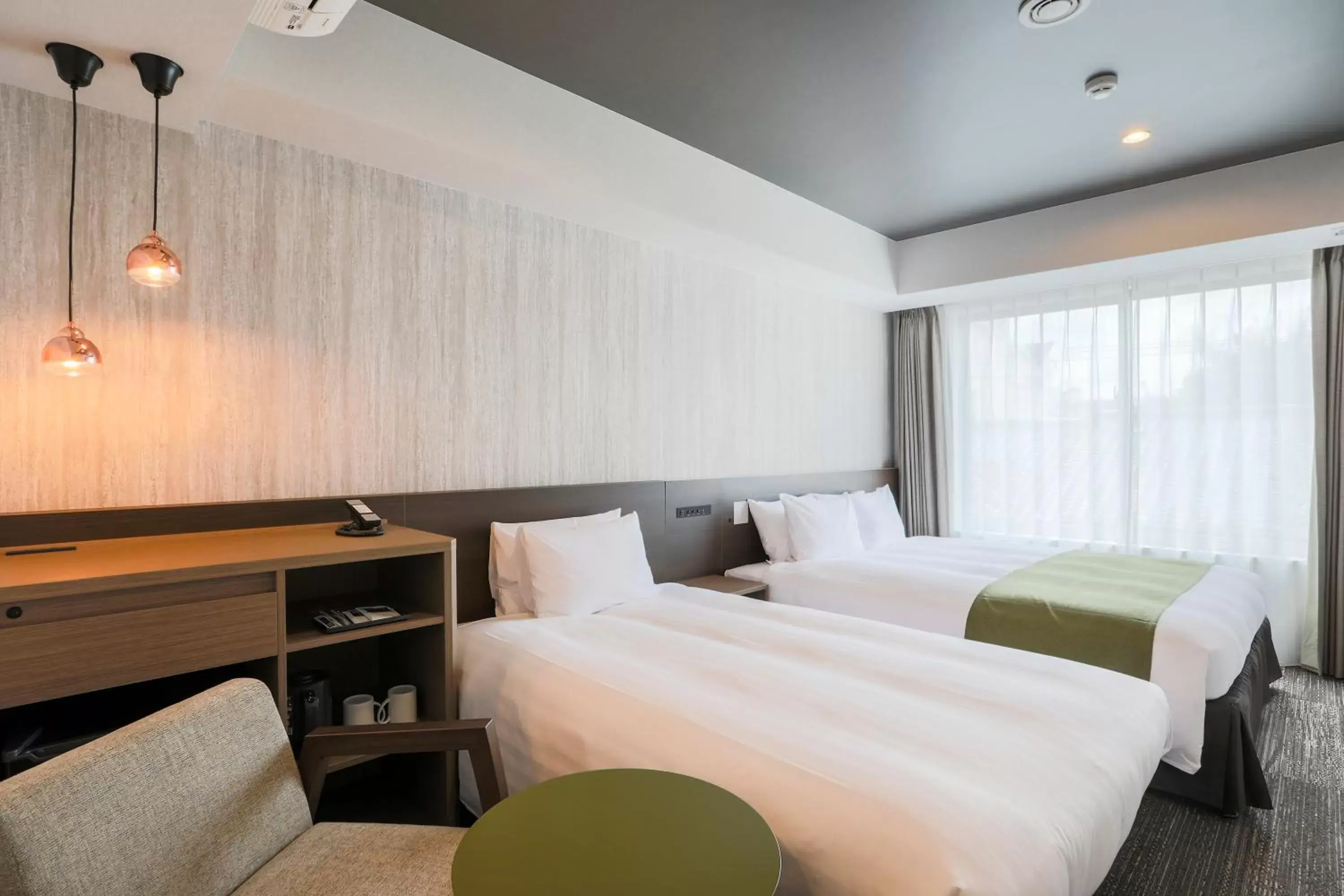 Photo of the whole room, Bed in KOKO HOTEL Kyoto Sanjo - formerly Hotel Wing International Premium Kyoto Sanjo Photo of the whole room, Bed in KOKO HOTEL Kyoto Sanjo - formerly Hotel Wing International Premium Kyoto Sanjo