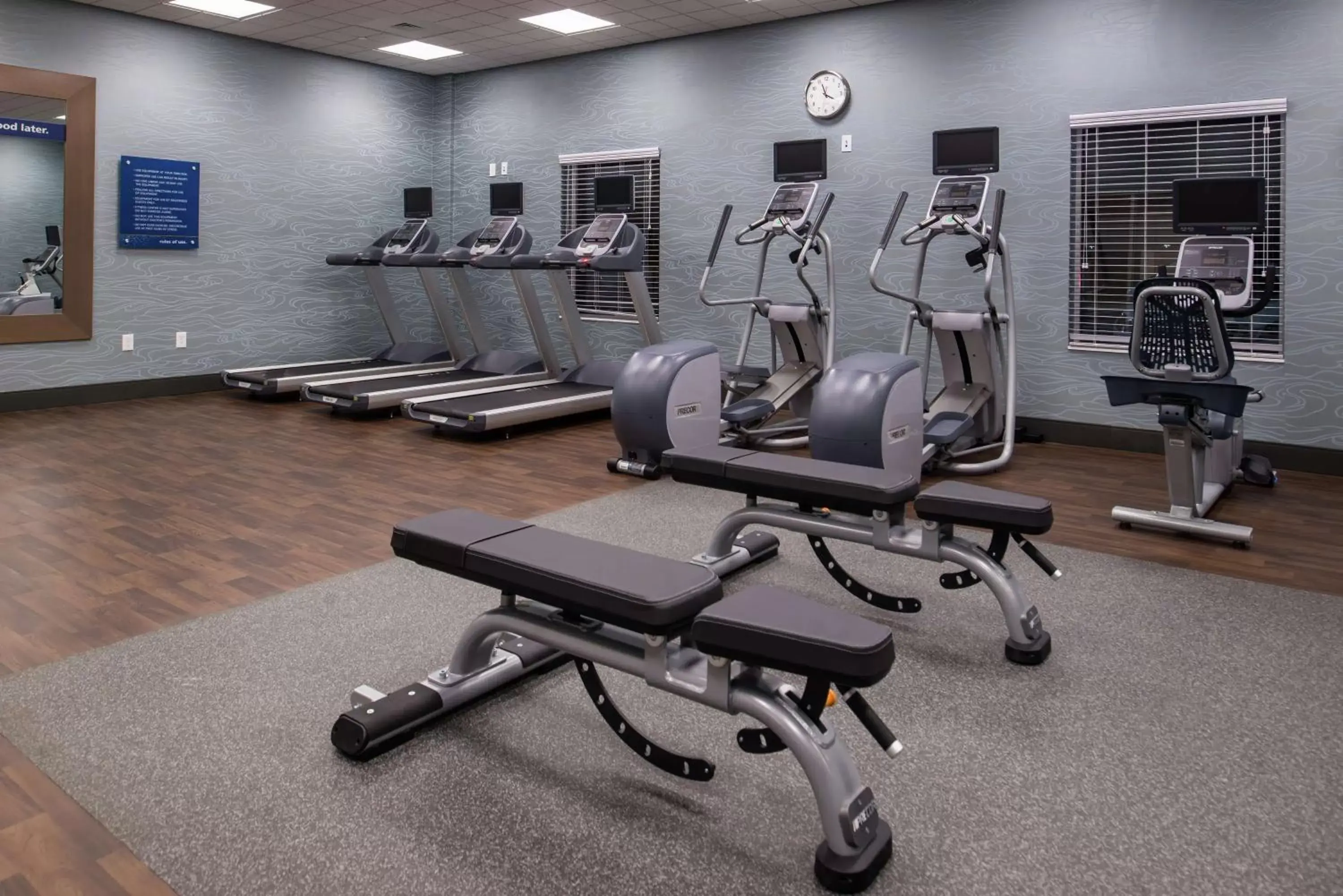Fitness centre/facilities in Hampton Inn Benson Fitness centre/facilities in Hampton Inn Benson