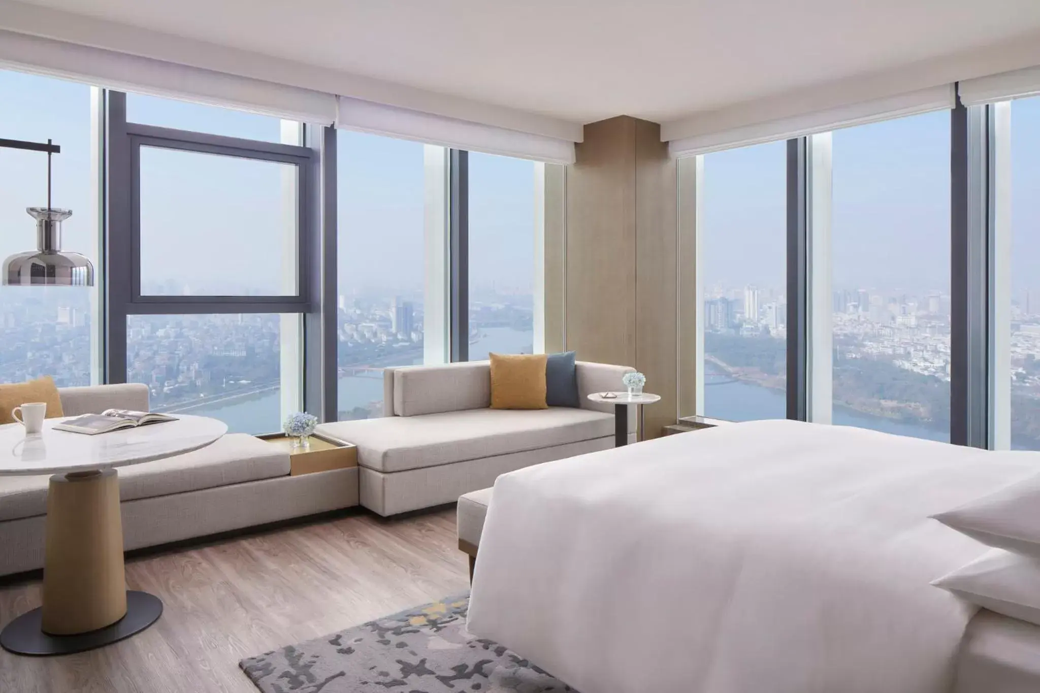 Bedroom in Jinhua Marriott Hotel