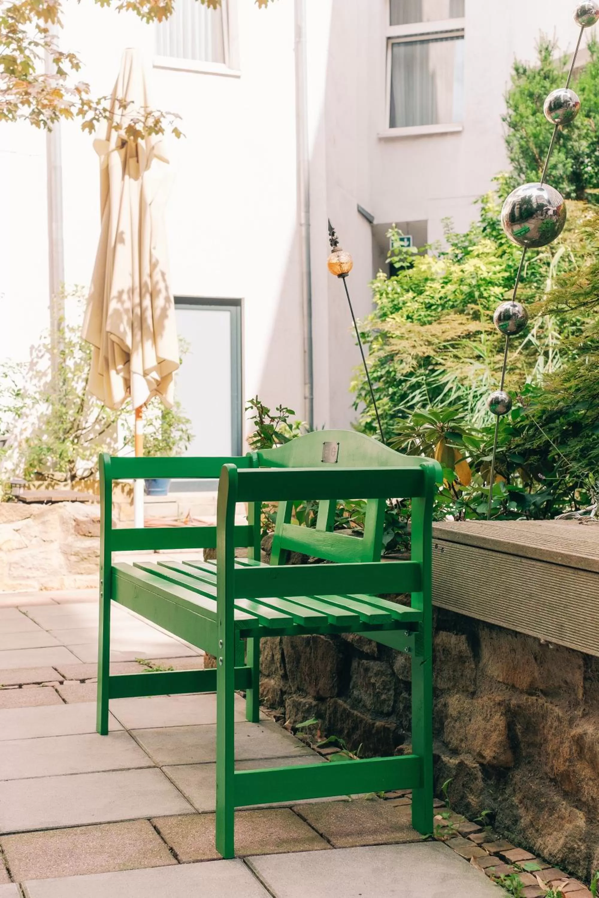 Patio in Hotel Esplanade Dortmund