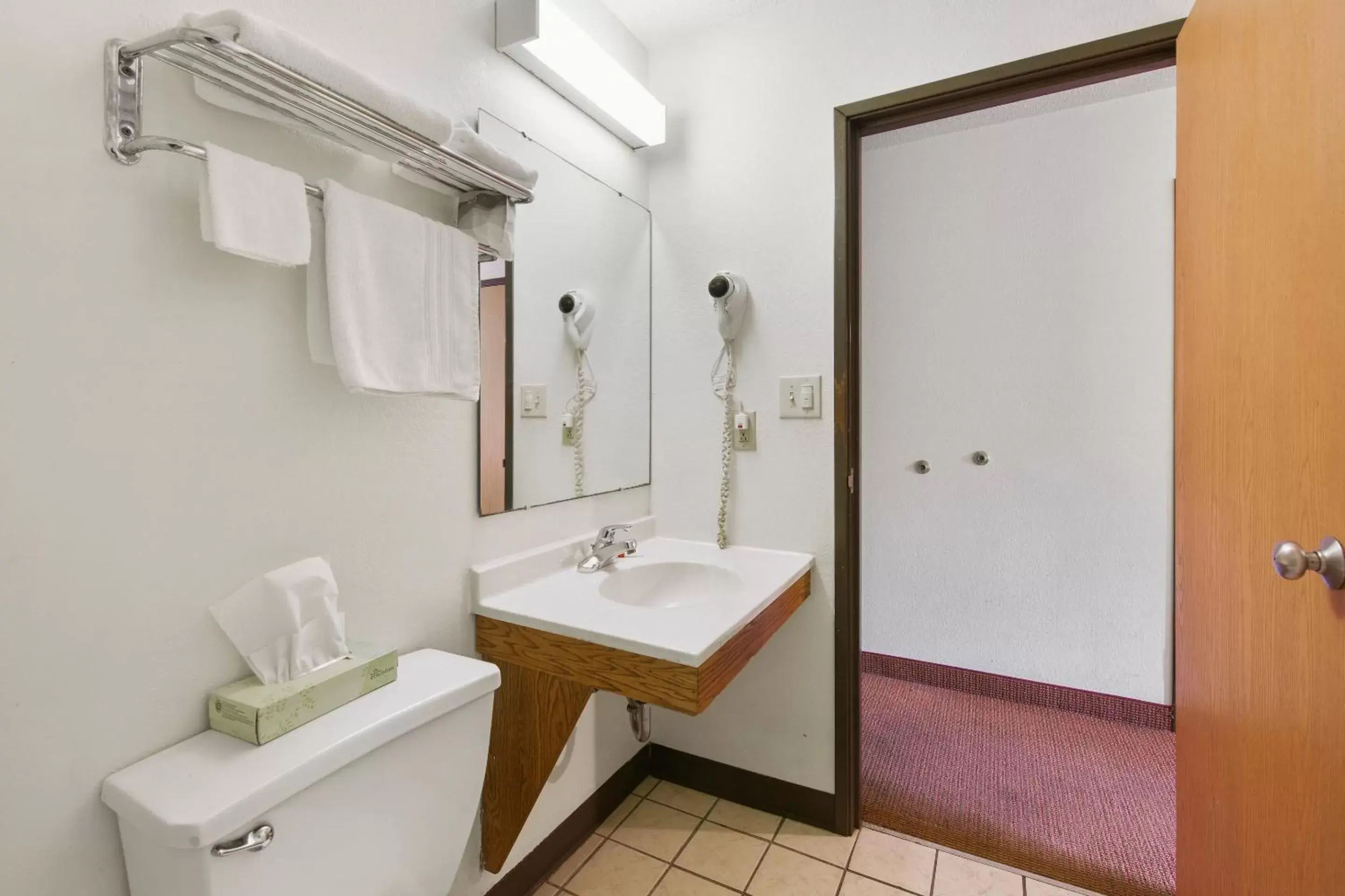 Bathroom in OYO Hotel Portage I-94