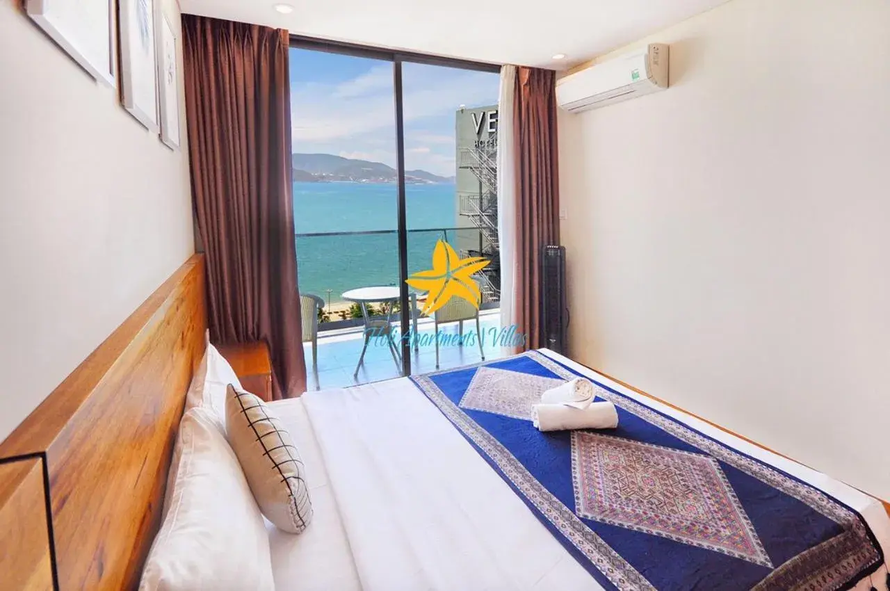 Bed in Holi Beach Hotel & Apartments Bed in Holi Beach Hotel & Apartments