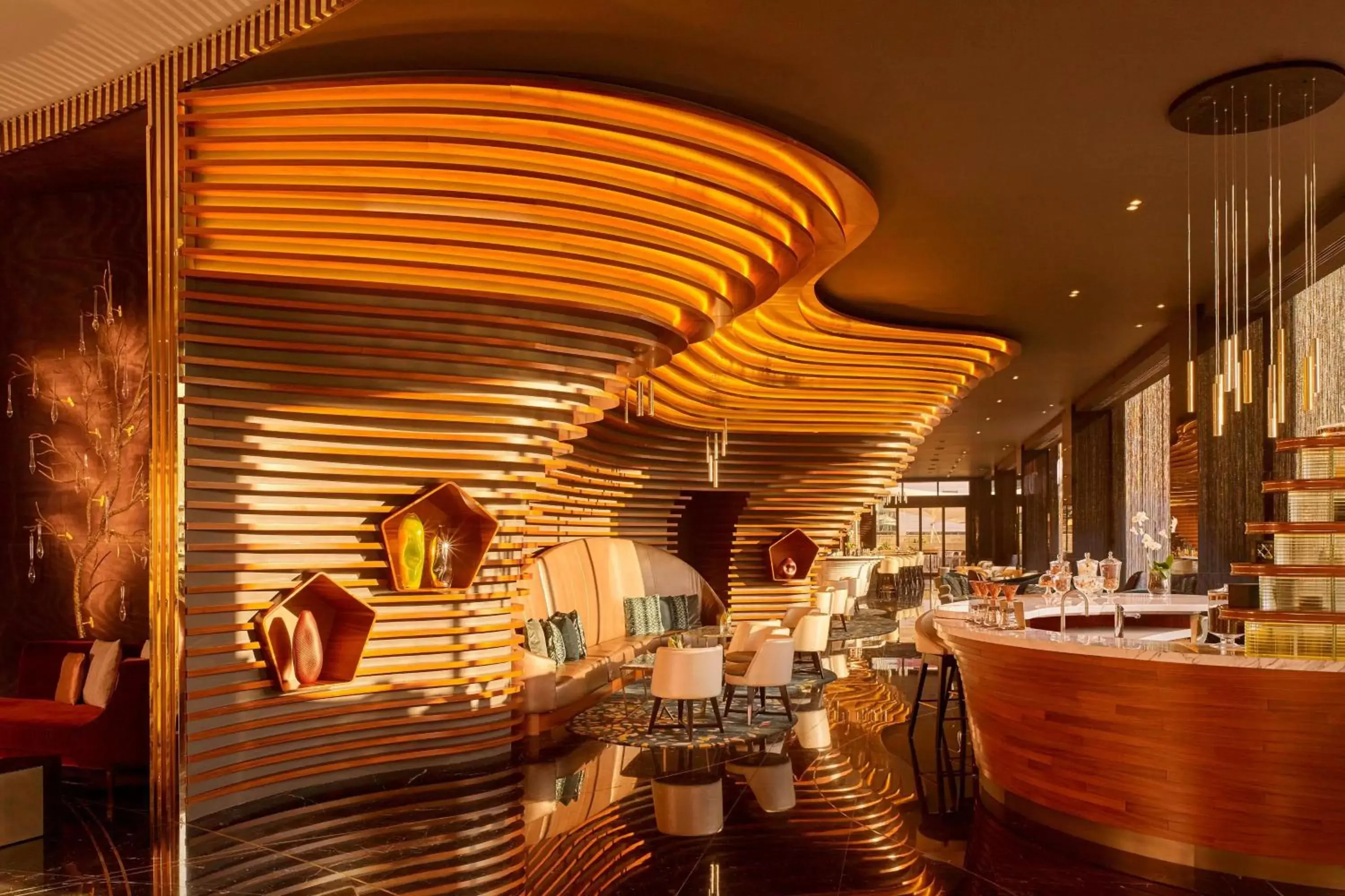 Lobby or reception, Restaurant/Places to Eat in The Ritz-Carlton, Astana