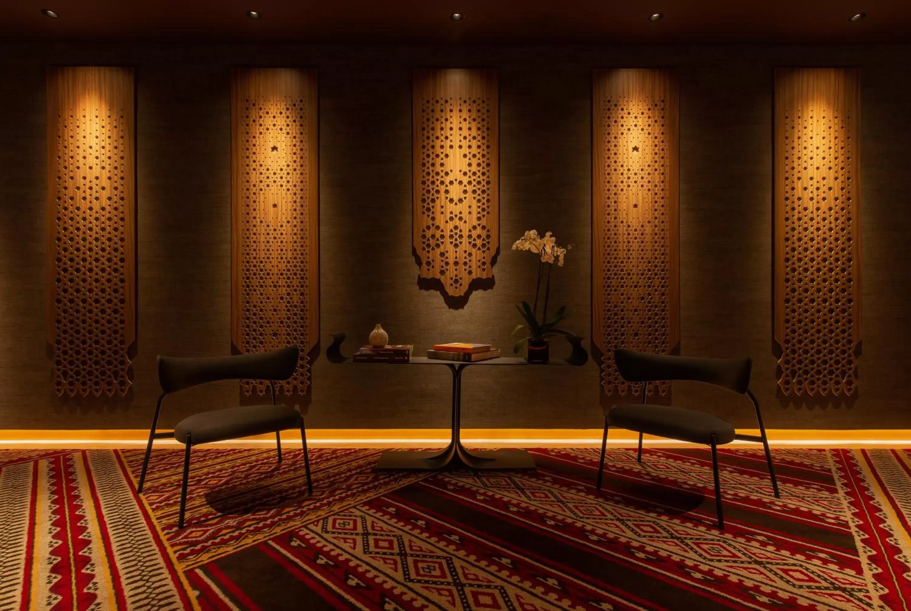 Decorative detail, Seating Area in SHIRVAN Hotel City Yard Jeddah