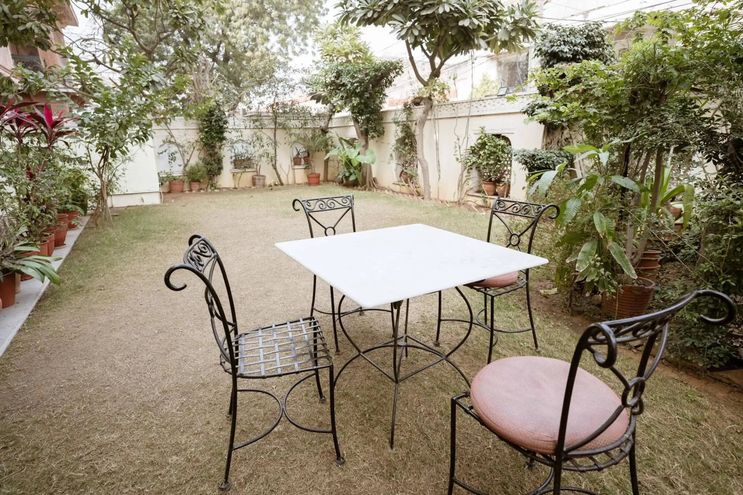 Garden, Table Tennis in Khandela Haveli - a Boutique Heritage Hotel