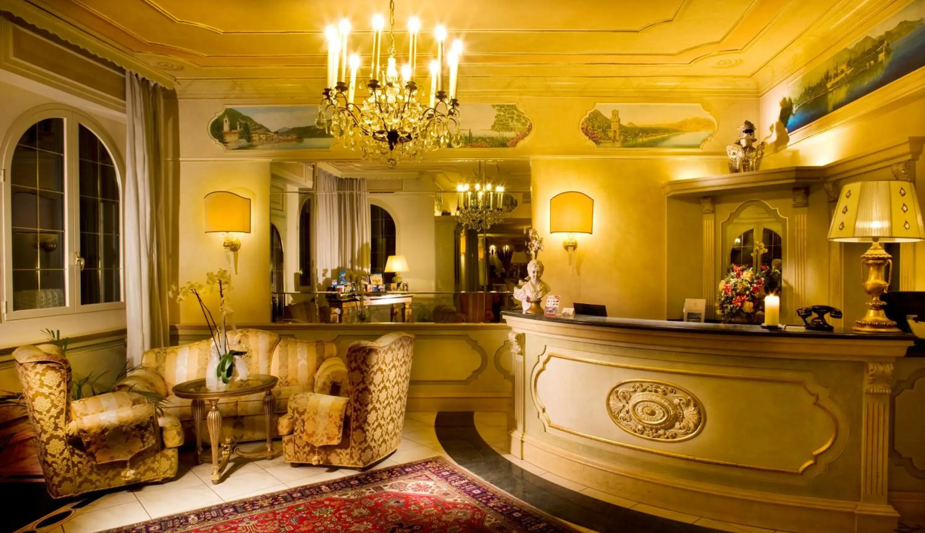 Lobby or reception, Lobby/Reception in Park Hotel Ville Montefiori