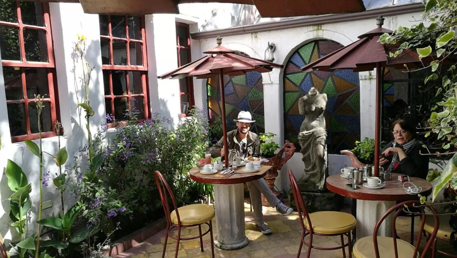 Patio in Boutique Hotel Antinea