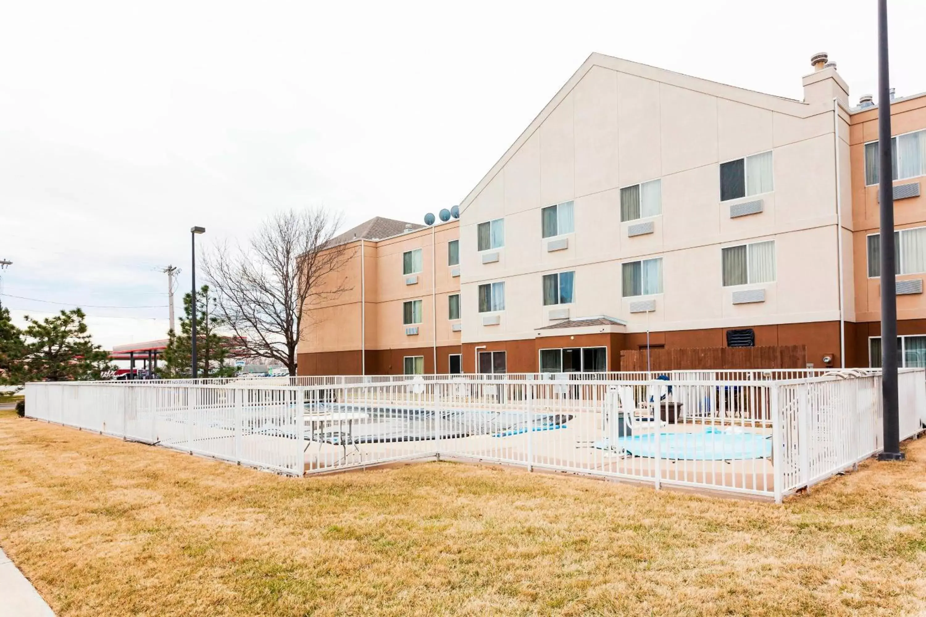 Swimming pool, Property Building in Fairfield Inn by Marriott Ponca City