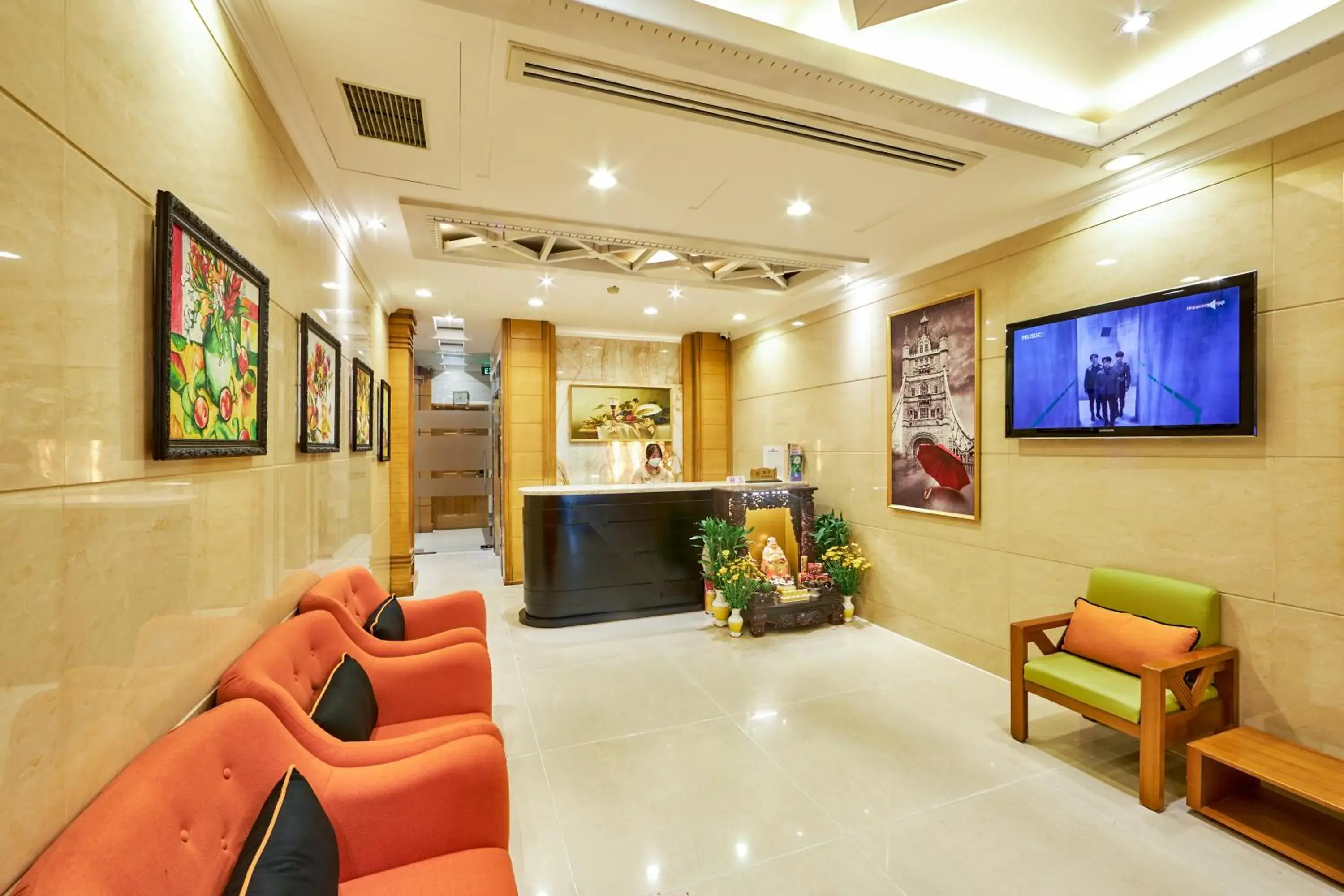 Lobby or reception, Lobby/Reception in The Noble Swan Hotel Saigon