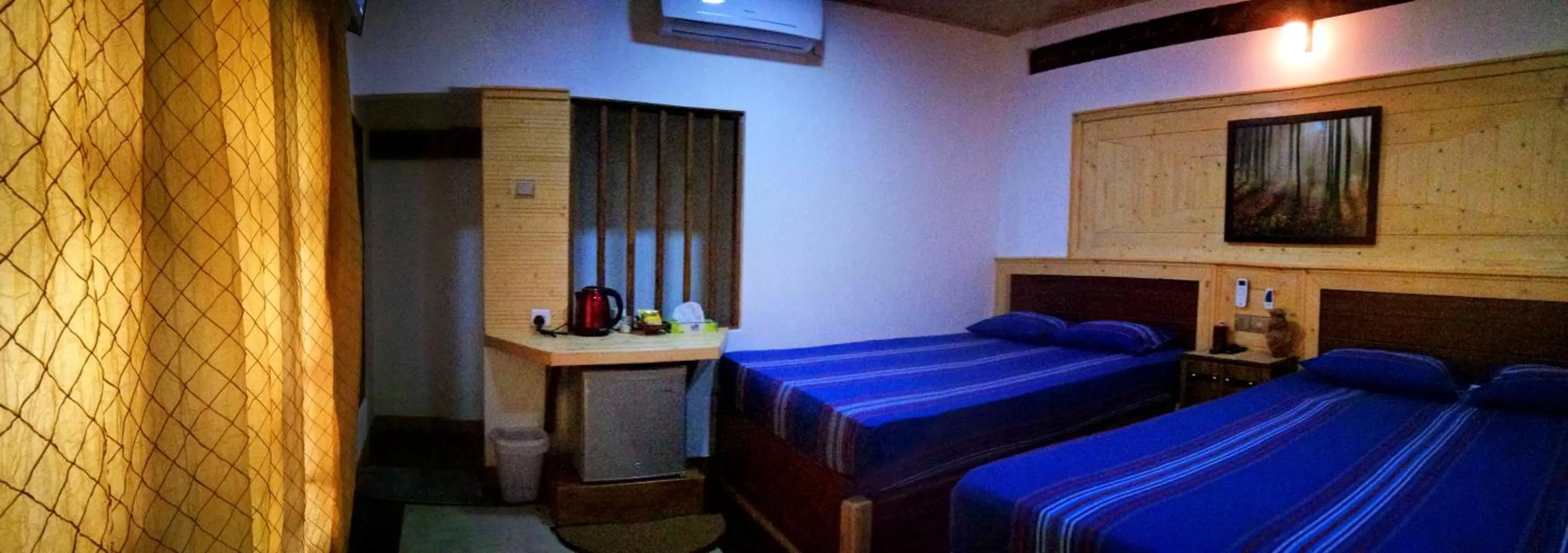 Bed in Green Cottage