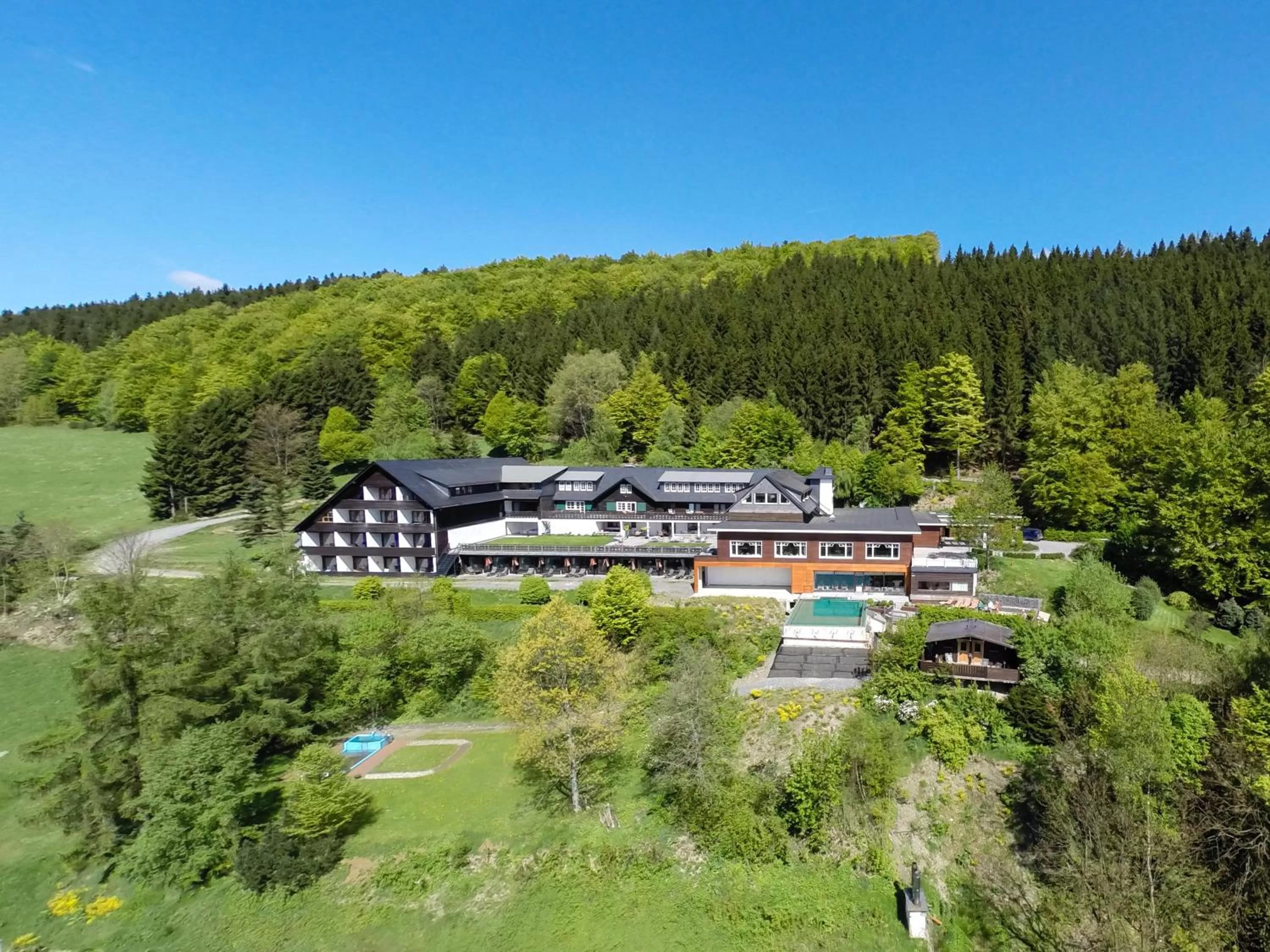 Bird's eye view, Property Building in Waldhaus Ohlenbach