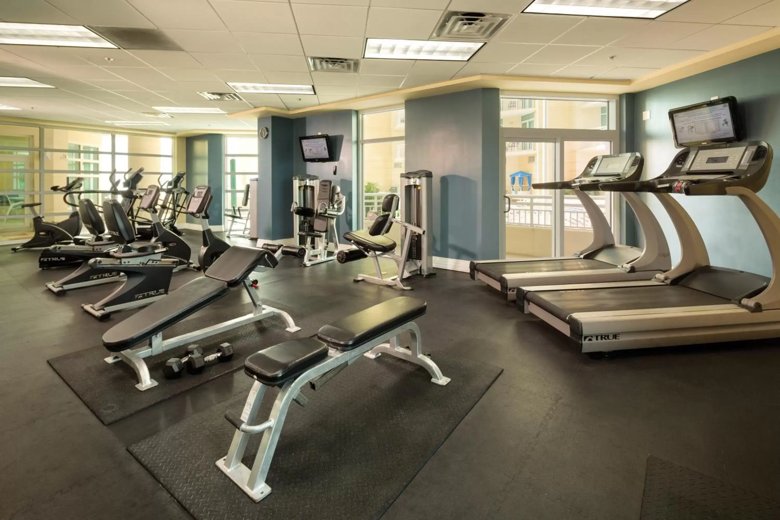 Fitness centre/facilities, Fitness Center/Facilities in Club Wyndham Ocean Boulevard