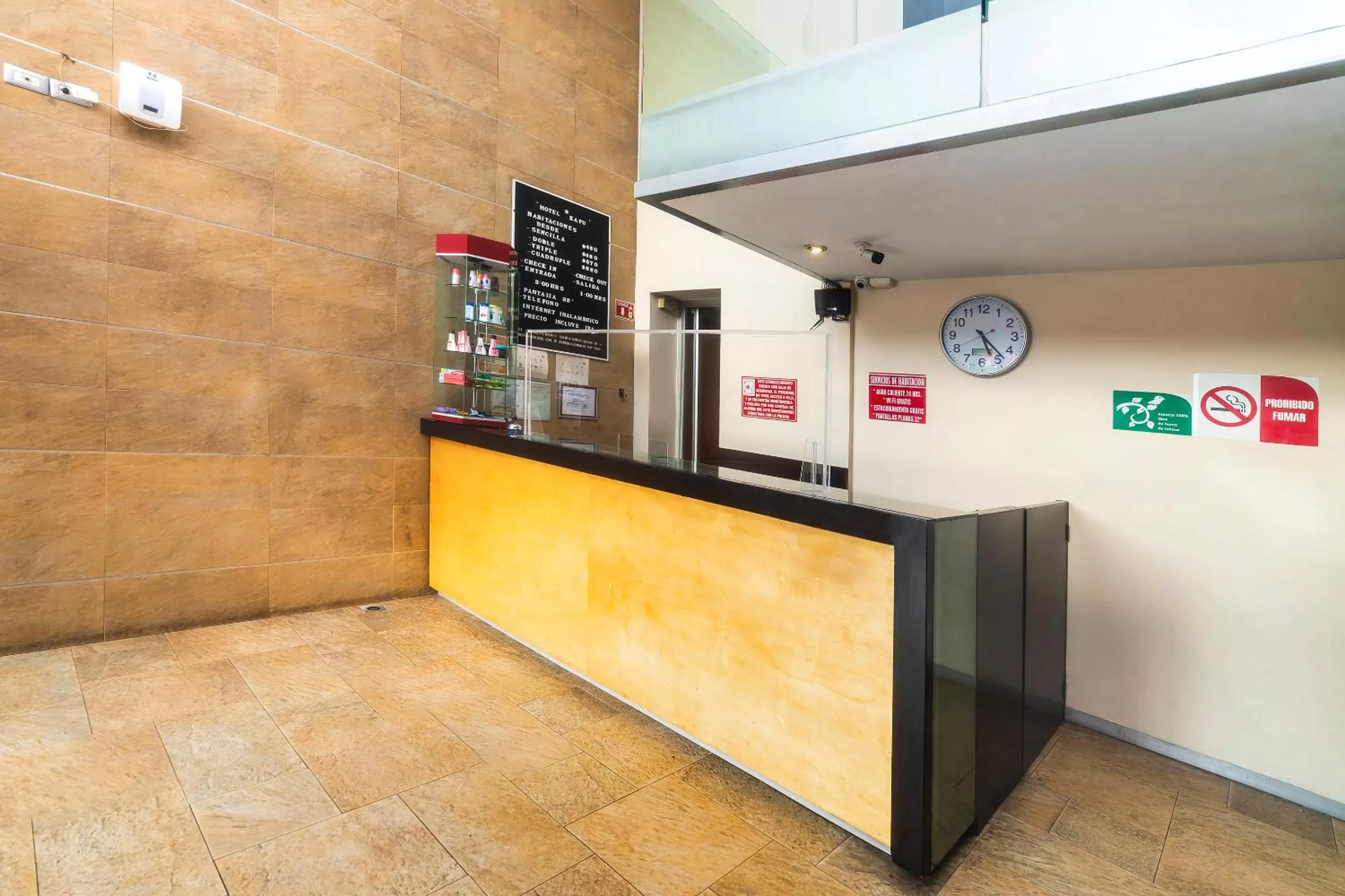 Lobby or reception in Hotel Kapu, Puebla