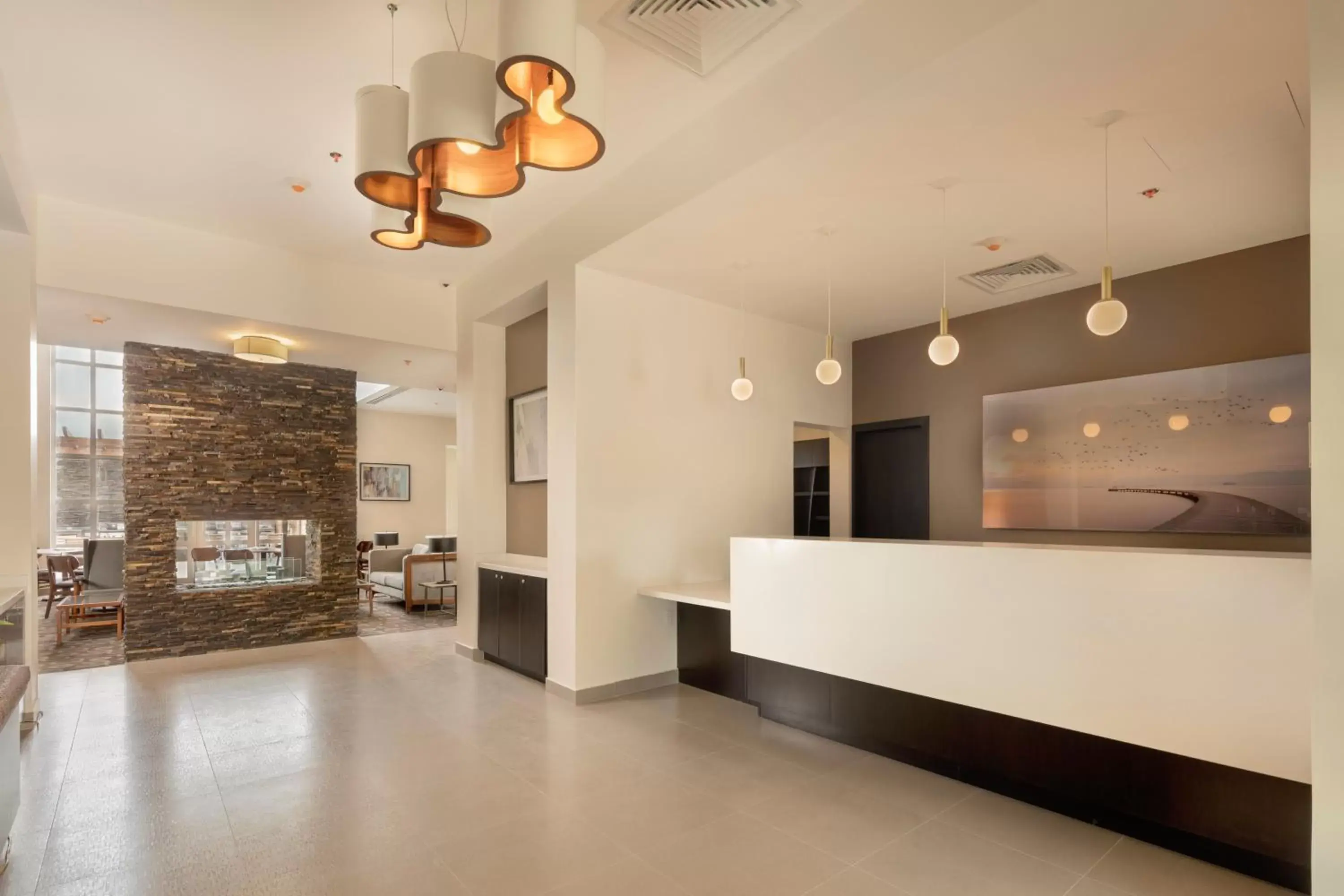 Property building, Lobby/Reception in Staybridge Suites - Saltillo, an IHG Hotel