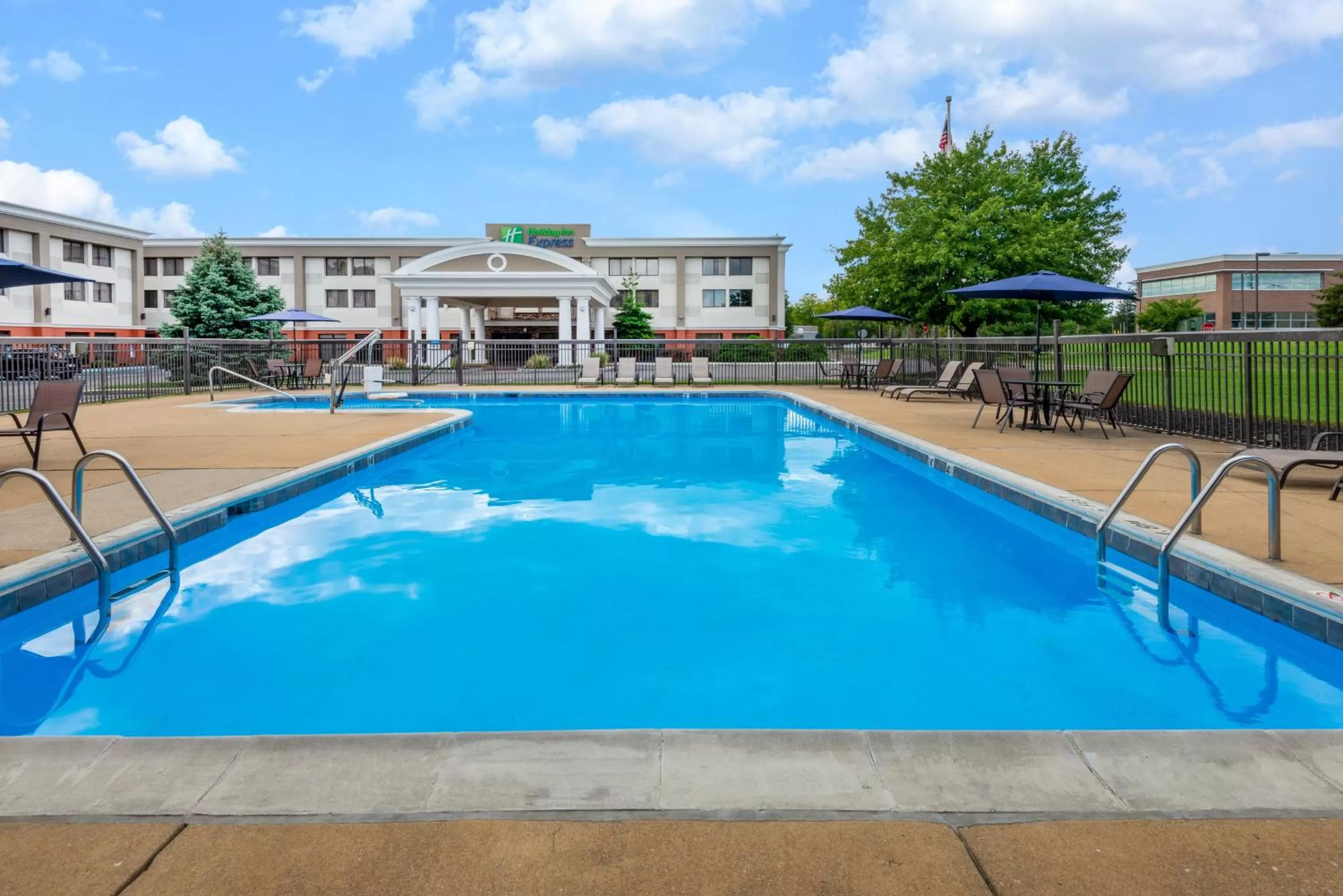 Swimming pool in Holiday Inn Express Philadelphia NE-Bensalem by IHG
