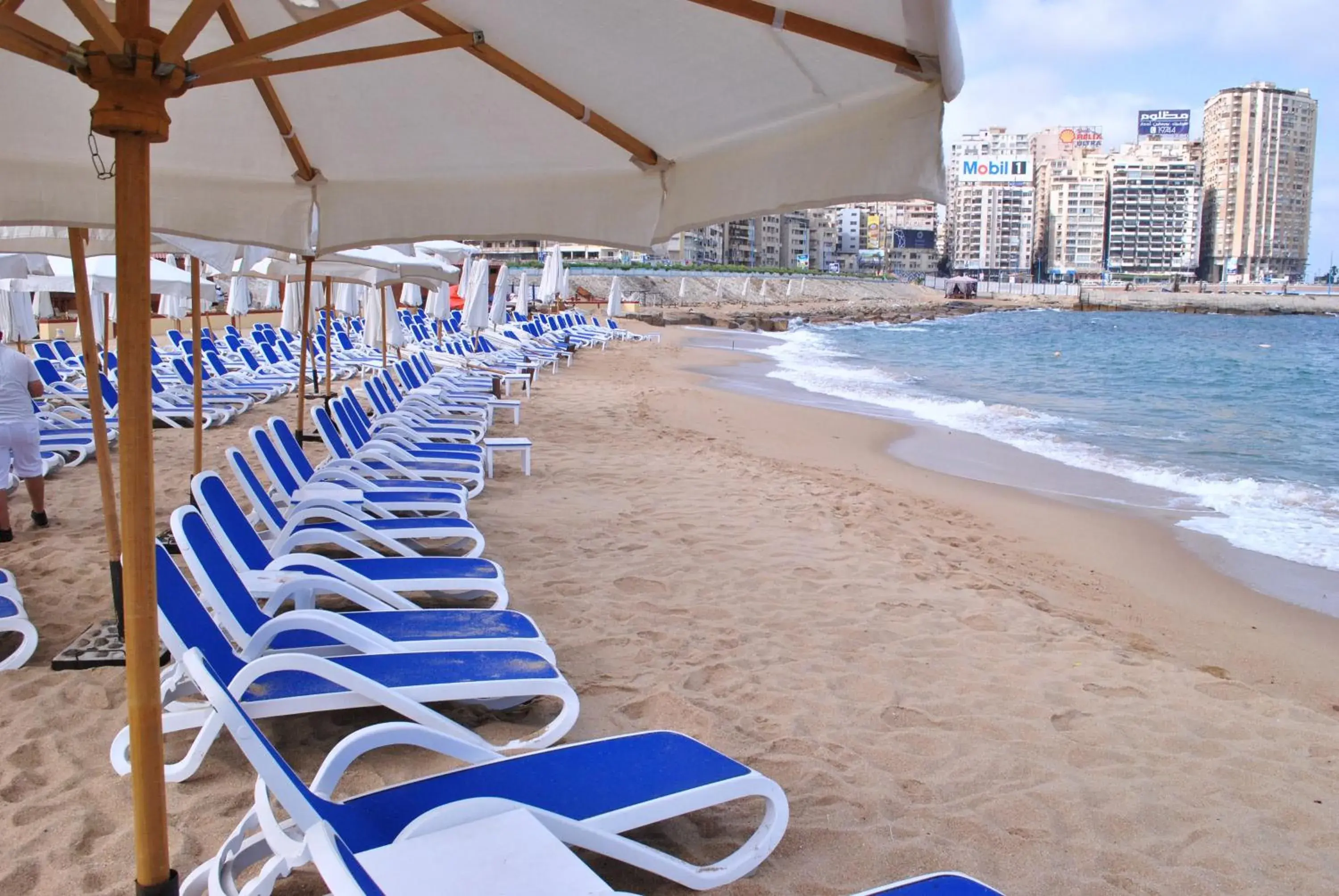 Beach in Tolip Hotel Alexandria