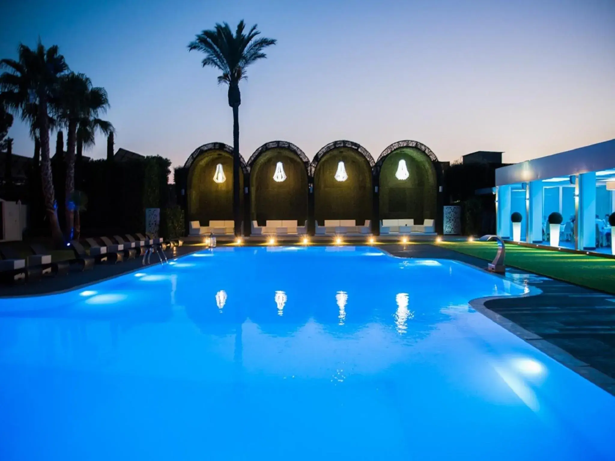 Garden, Swimming Pool in Hotel Giulia Ocean Club