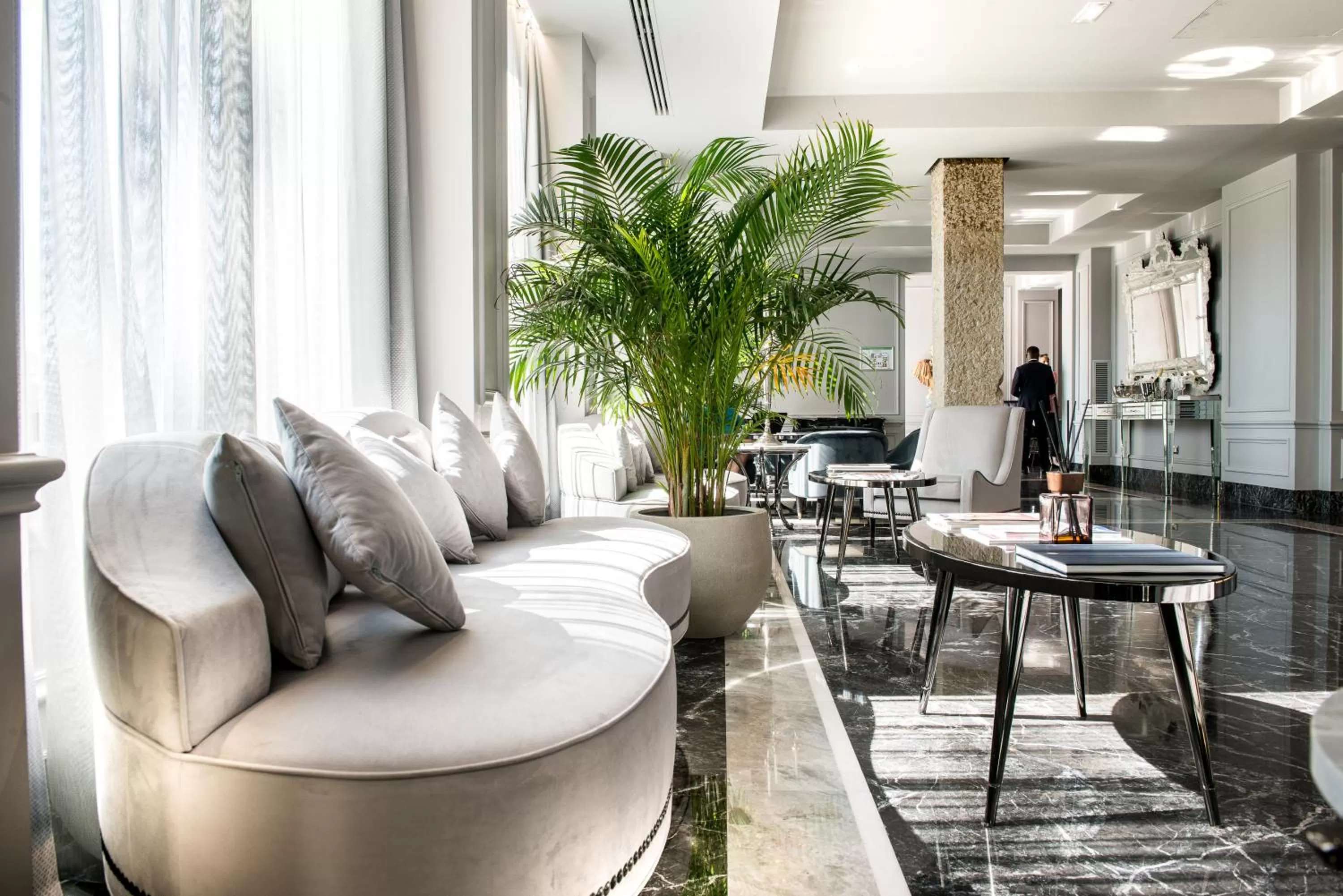 Lobby or reception in Boscolo Lyon Hotel & Spa