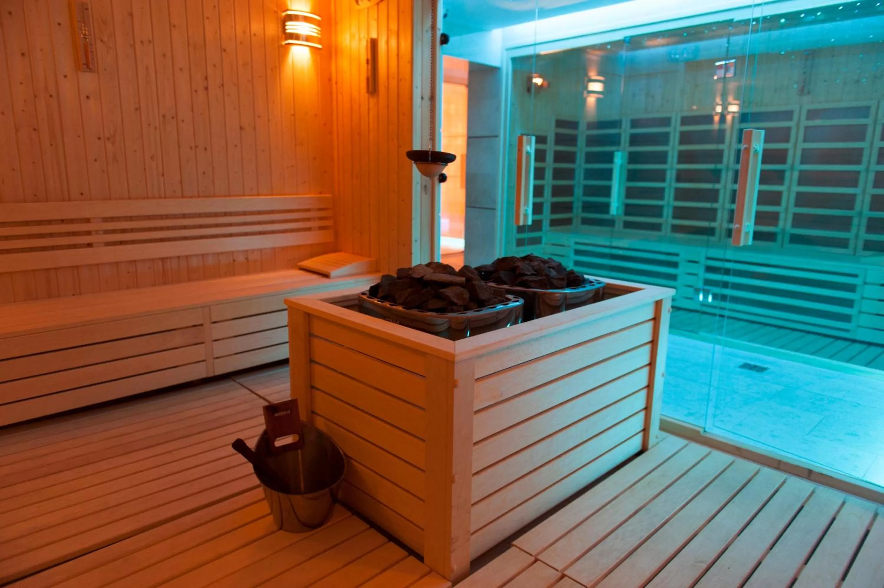 Sauna in Aqvatonic Hotel - Steaua de Mare
