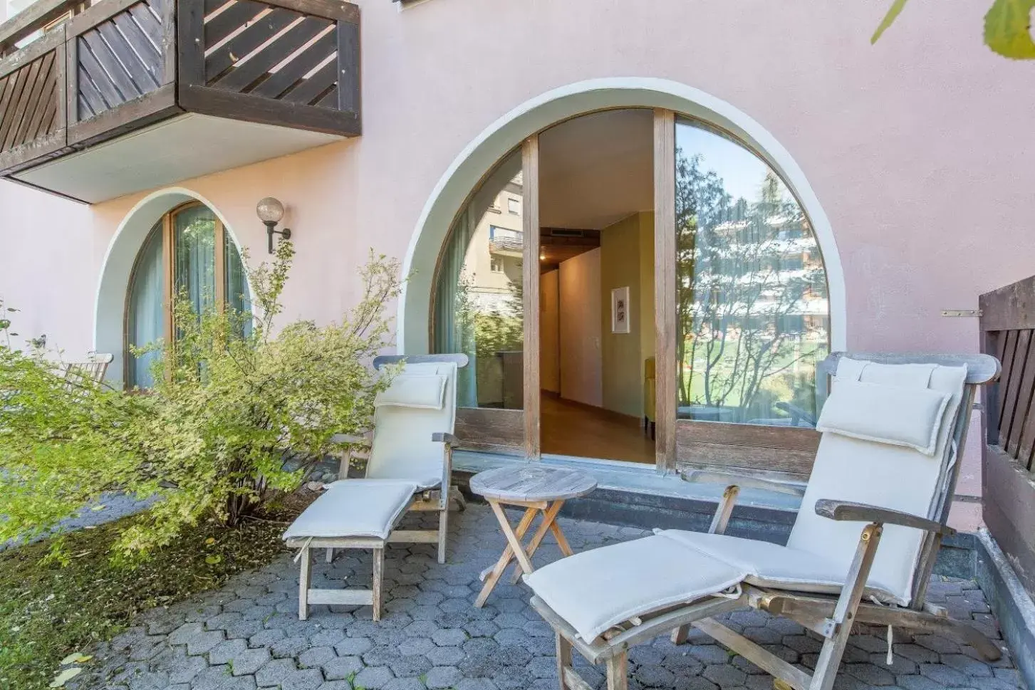 Balcony/Terrace, Patio/Outdoor Area in Hotel Rosatsch