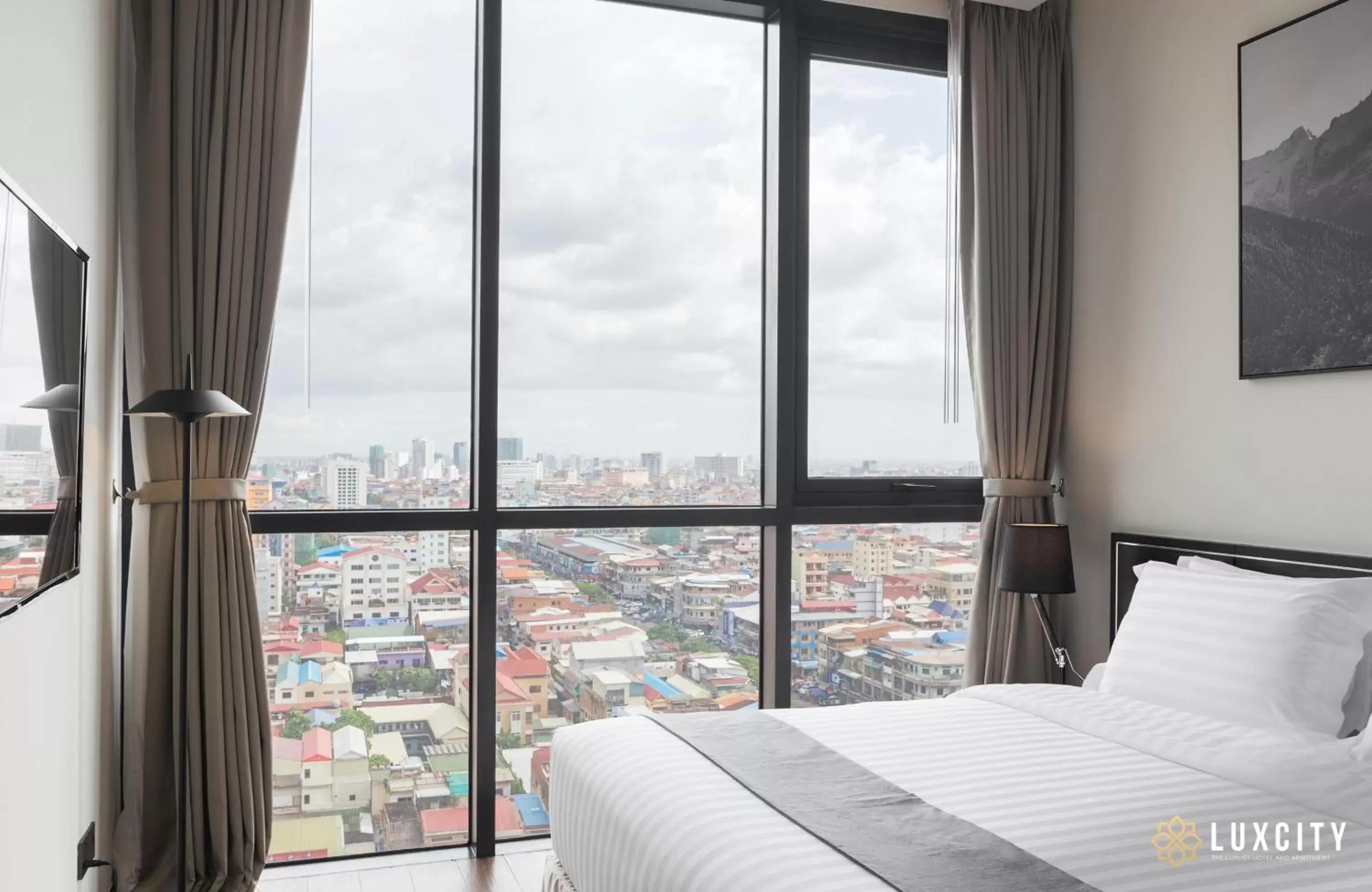 City view, View in Luxcity Hotel & Apartment