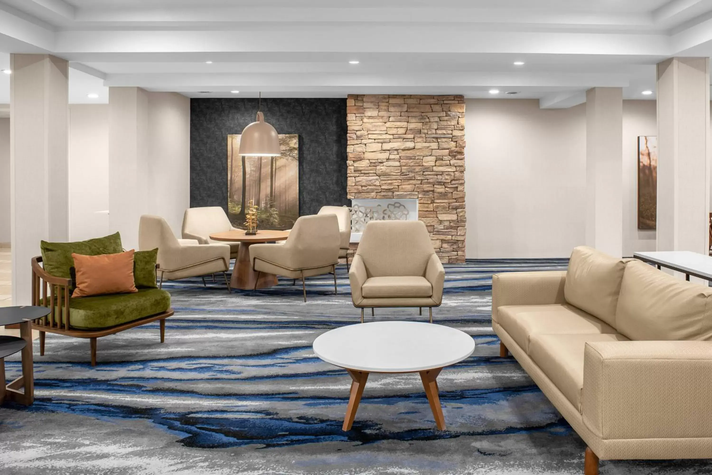 Lobby or reception, Seating Area in Fairfield by Marriott Inn & Suites Columbus Hilliard