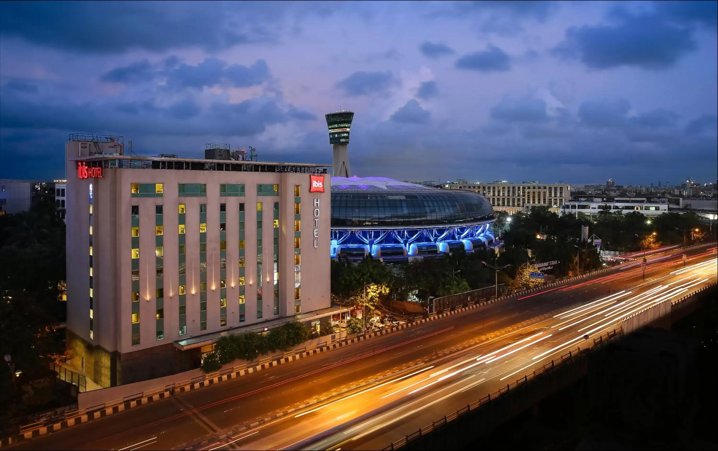 Facade/entrance in ibis Mumbai Airport - An Accor Brand