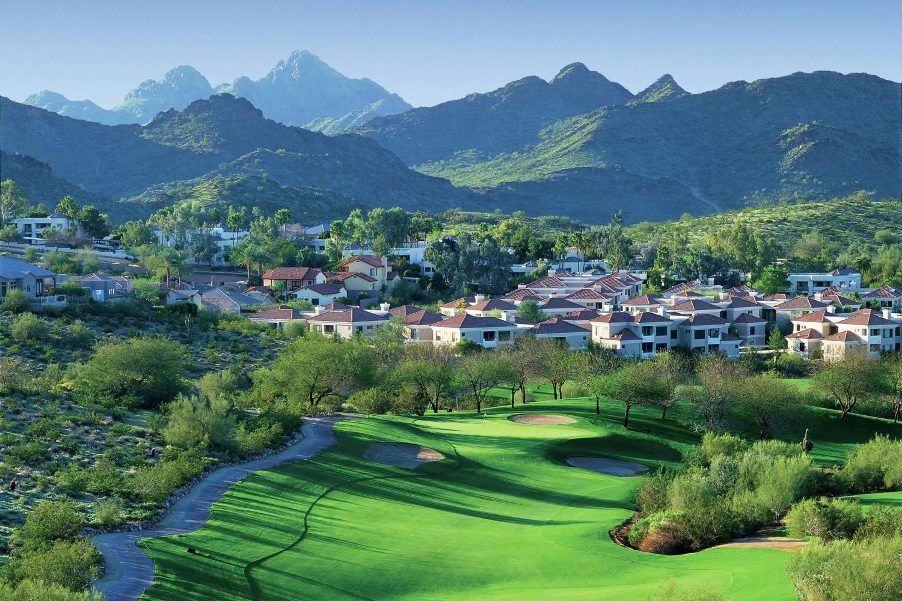 Golfcourse in Hilton Phoenix Tapatio Cliffs Resort