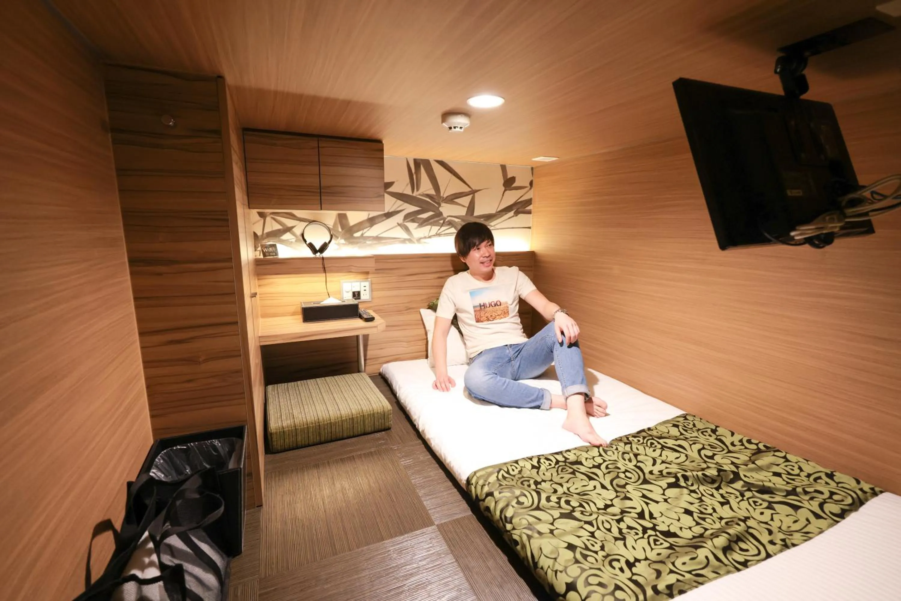 People, Bed in HOTEL Cargo Shinsaibashi