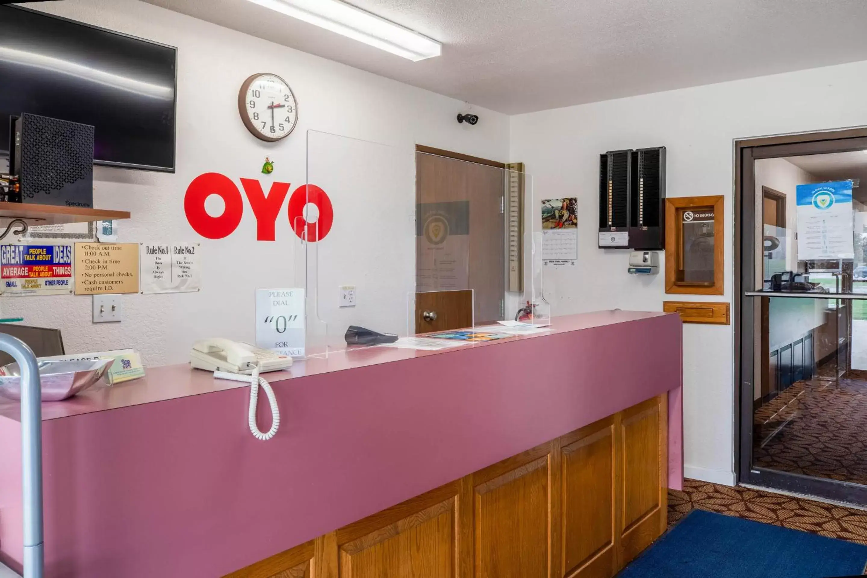 Lobby or reception, Lobby/Reception in OYO Hotel Chesaning Route 52 & Hwy 57