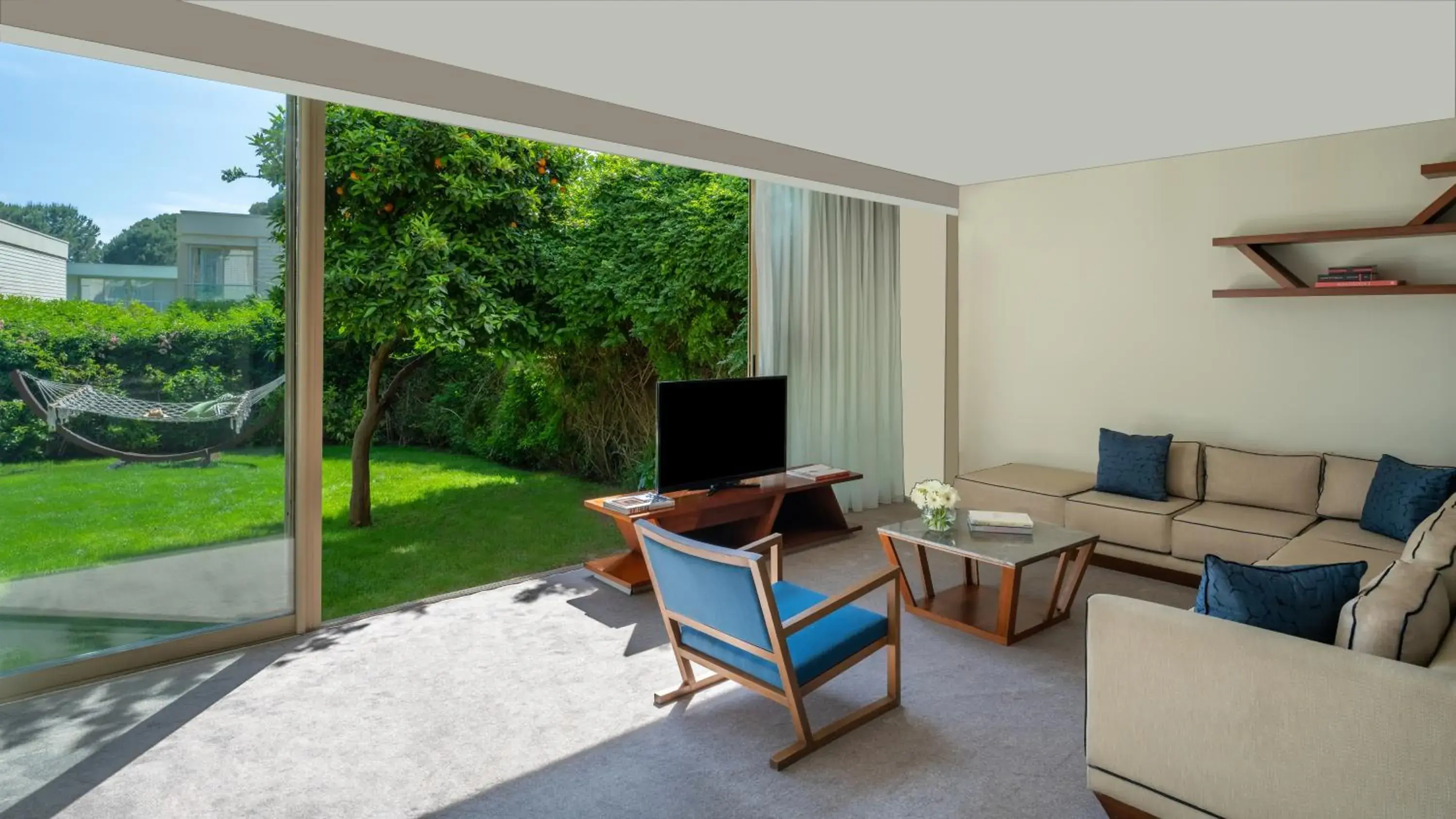Communal lounge/ TV room, Seating Area in Rixos Premium Belek Hotel