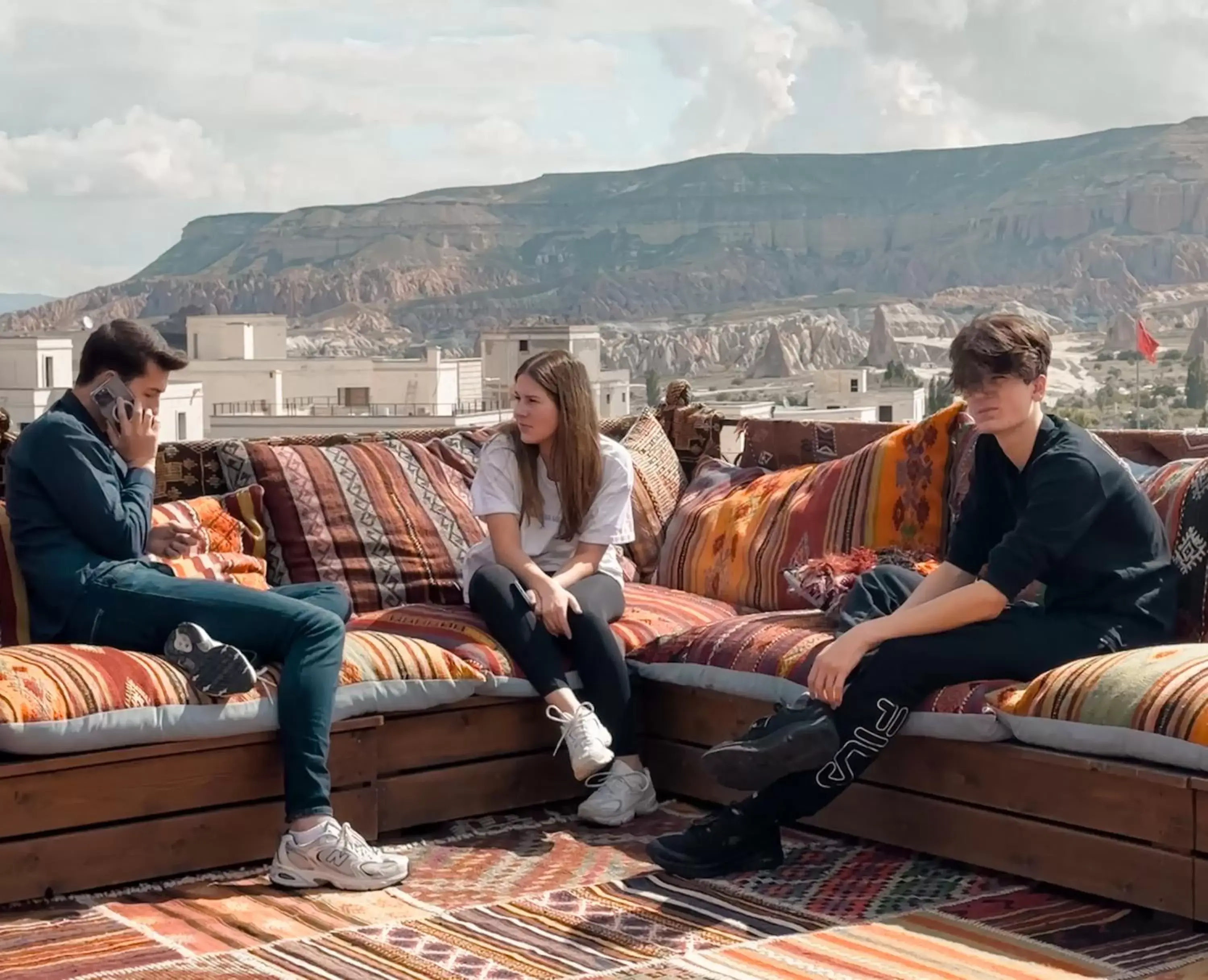 Balcony/Terrace in Osmanli Cappadocia Hotel