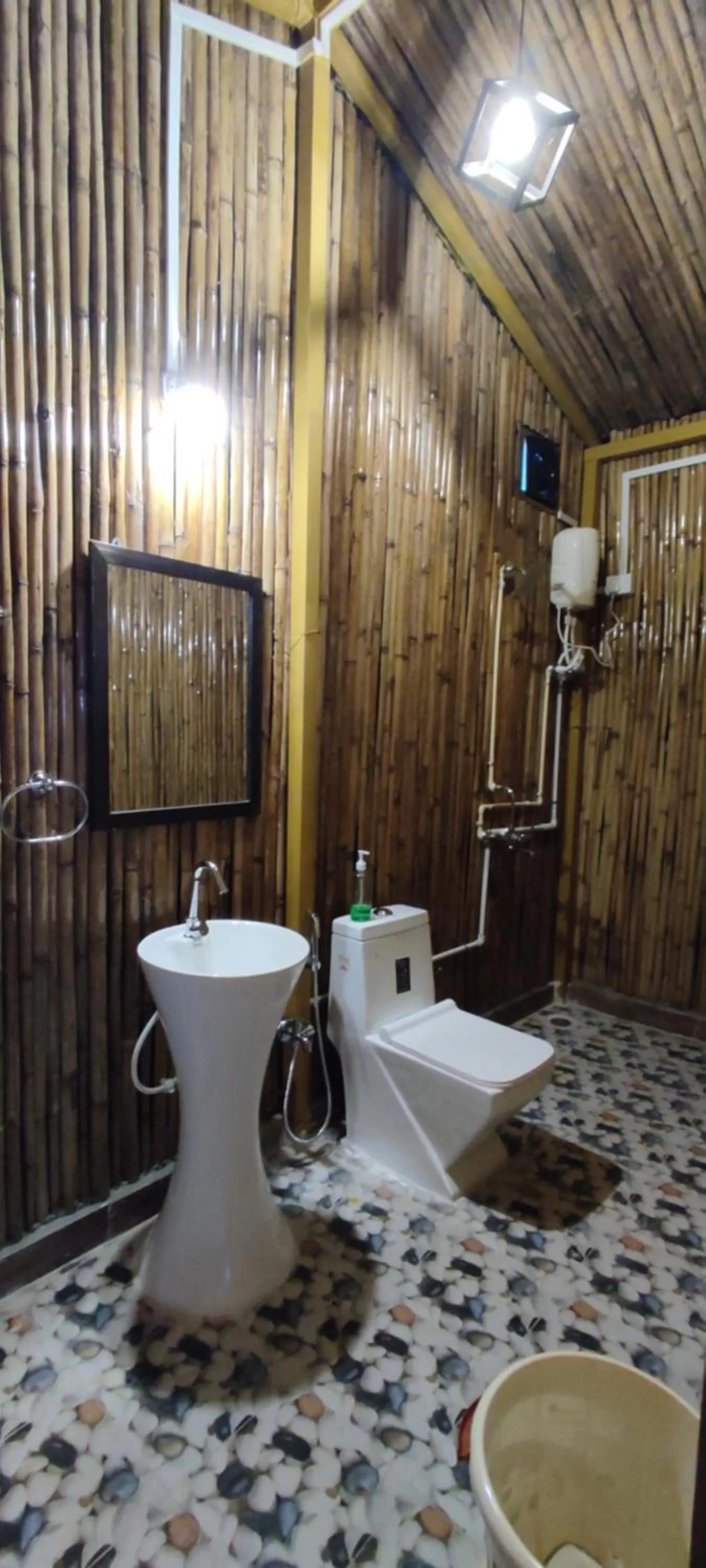 Bathroom in Mango Valley Resort Ganpatipule