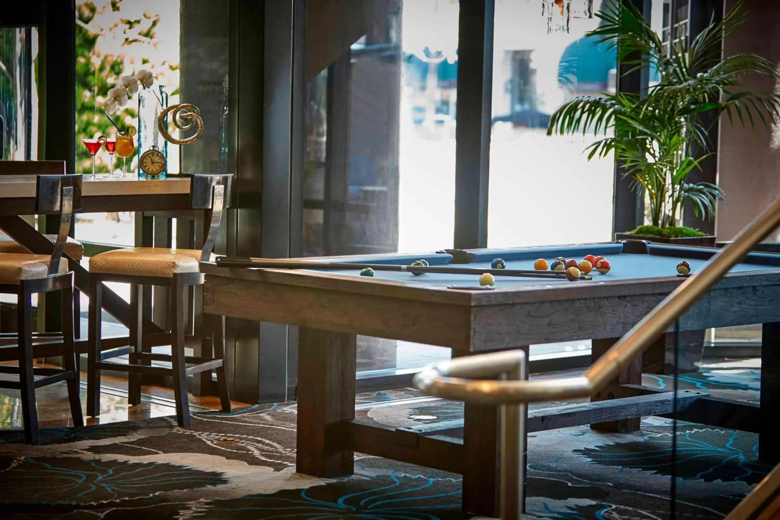 Lobby or reception, Billiards in Renaissance Long Beach Hotel