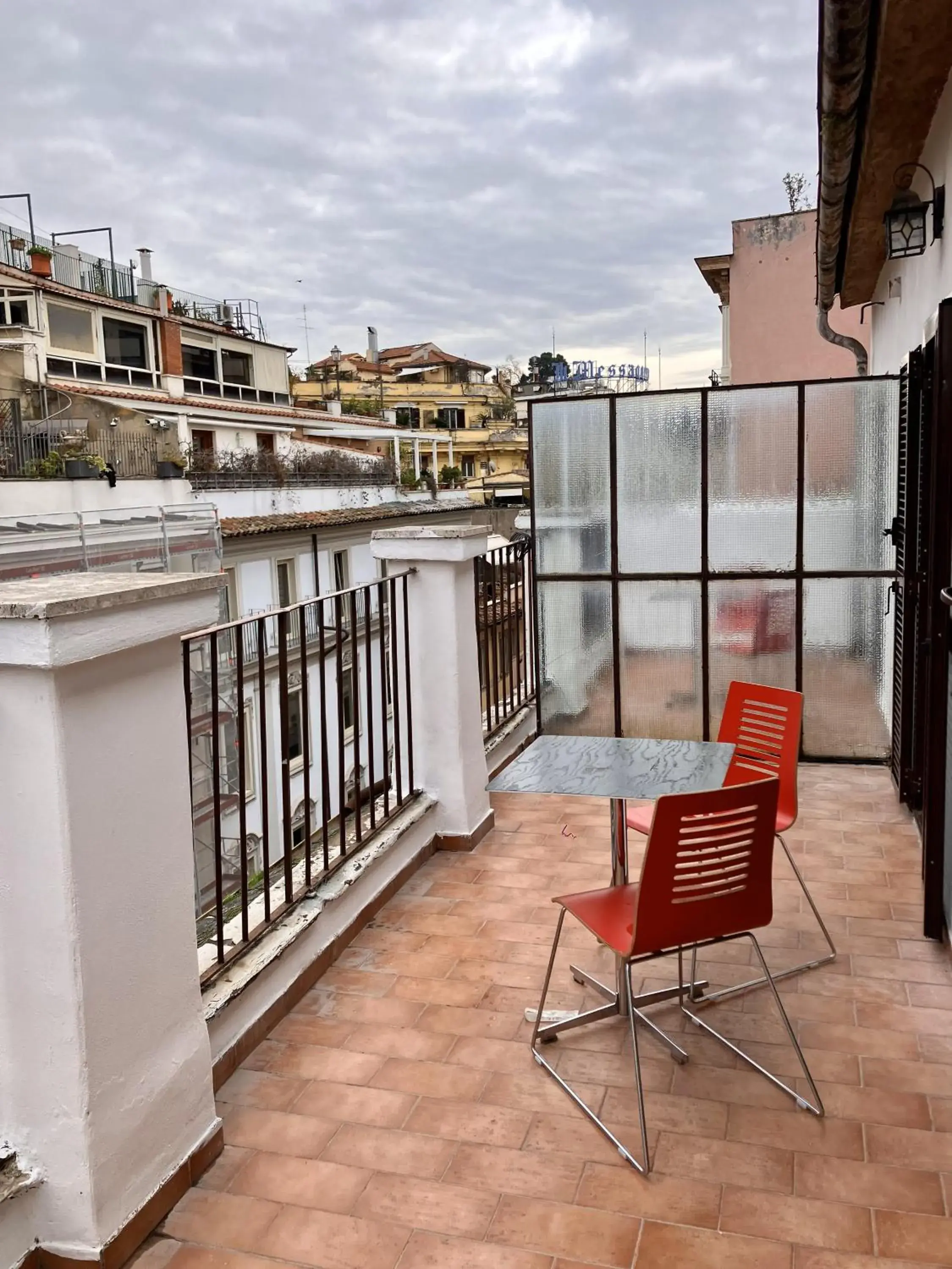 View (from property/room), Balcony/Terrace in Hotel Erdarelli