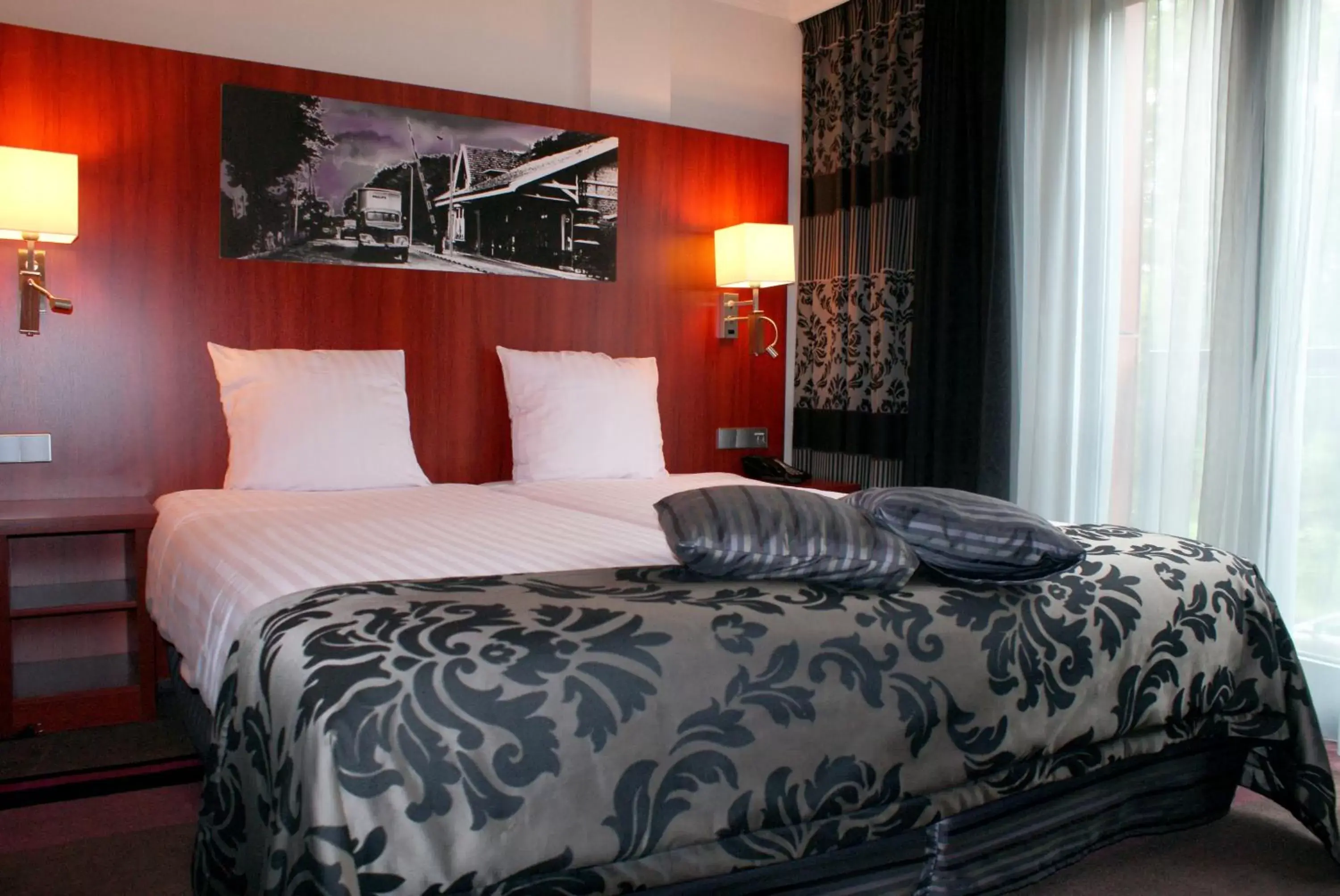 Bed in Fletcher Hotel-Restaurant De Kempen