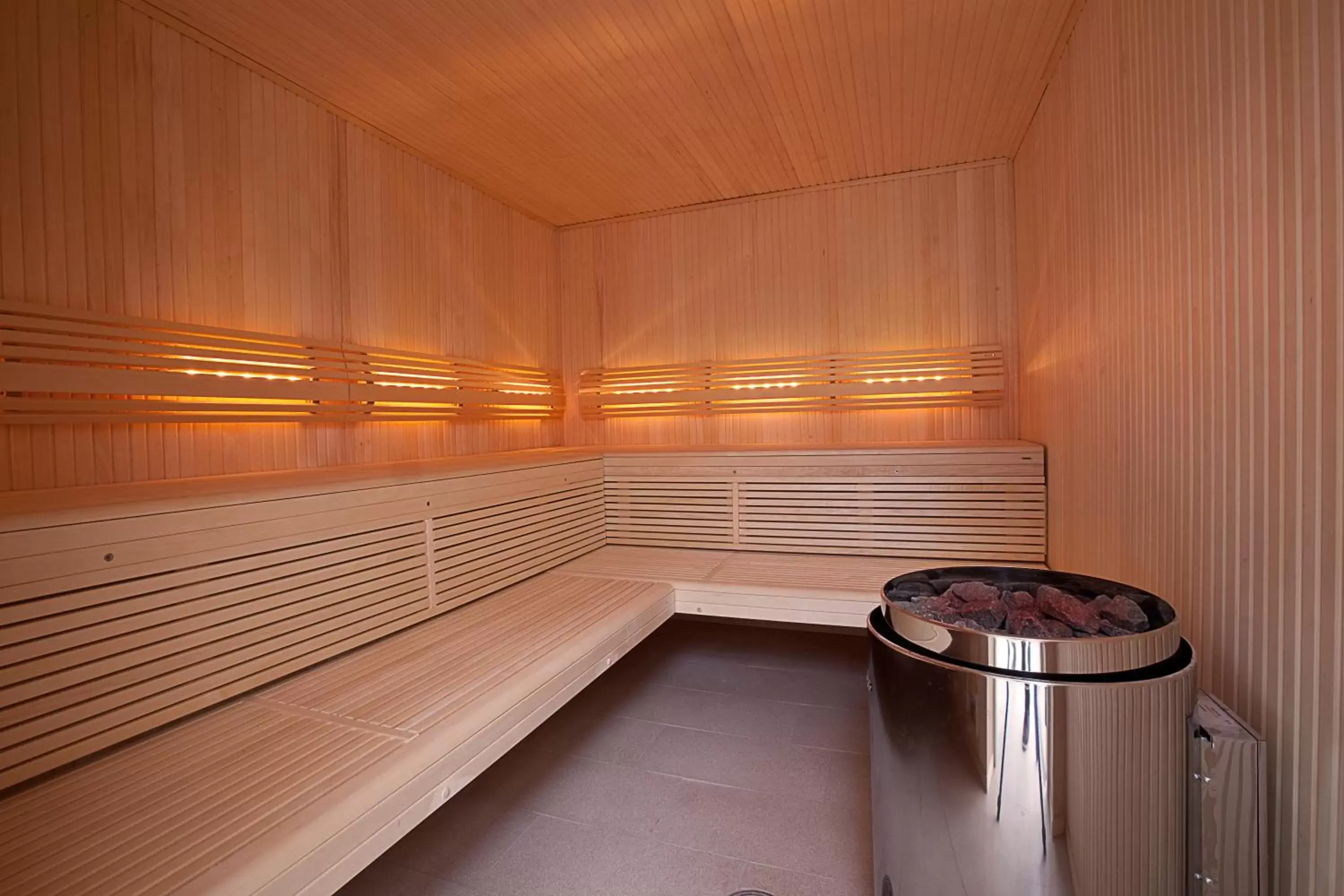 Sauna in The Oxfordshire Golf & Spa Hotel