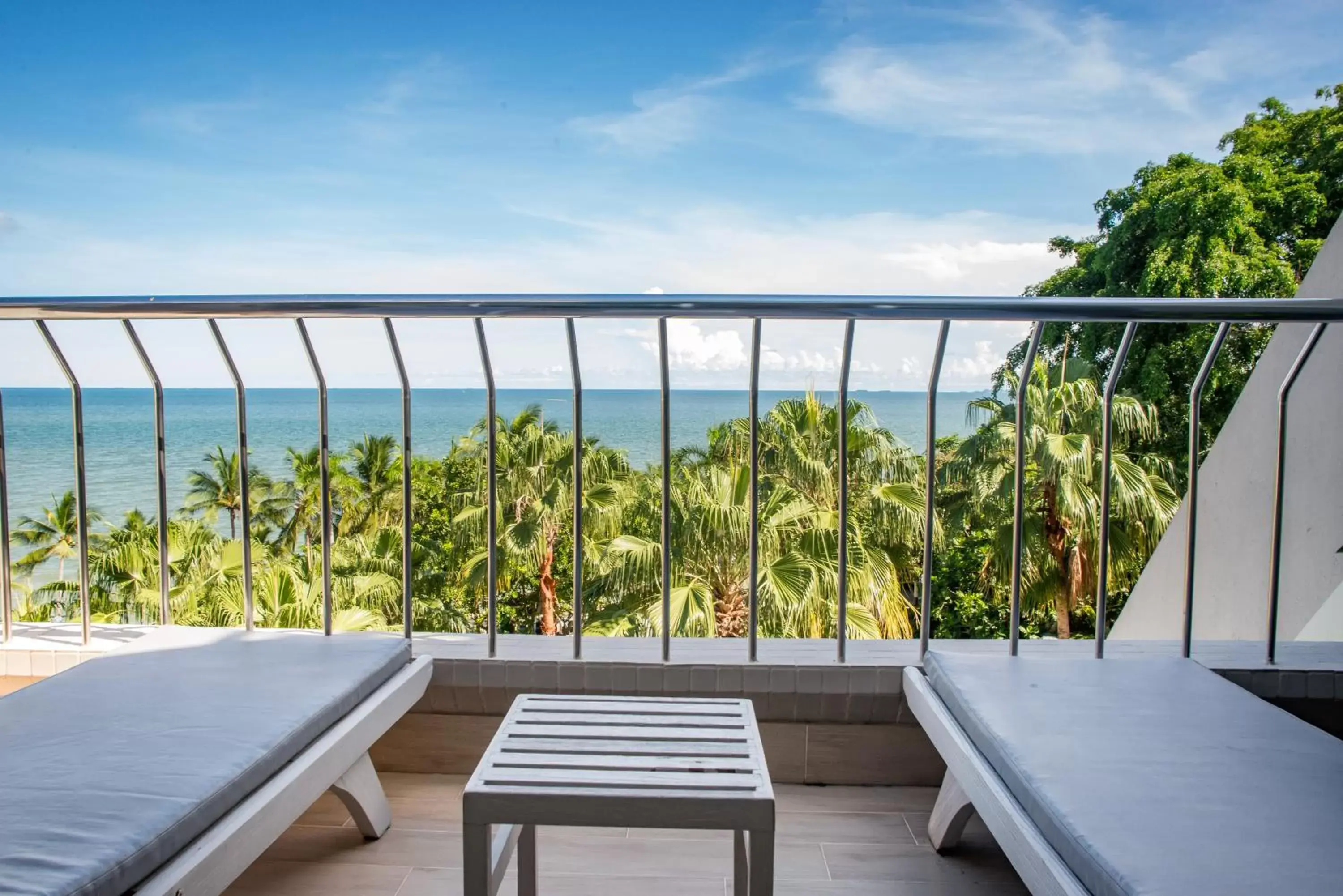 View (from property/room), Balcony/Terrace in Royal Wing Suites & Spa Pattaya
