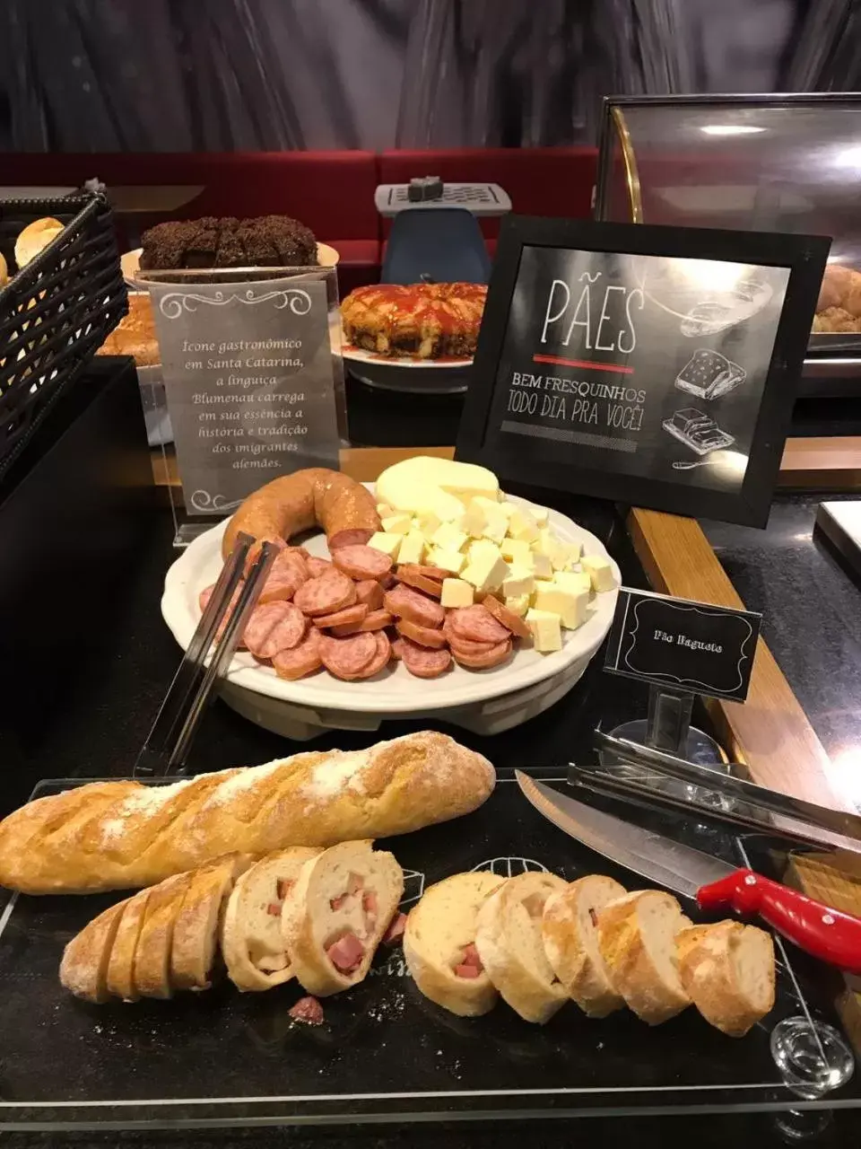 Buffet breakfast in Ibis Florianopolis Buffet breakfast in Ibis Florianopolis