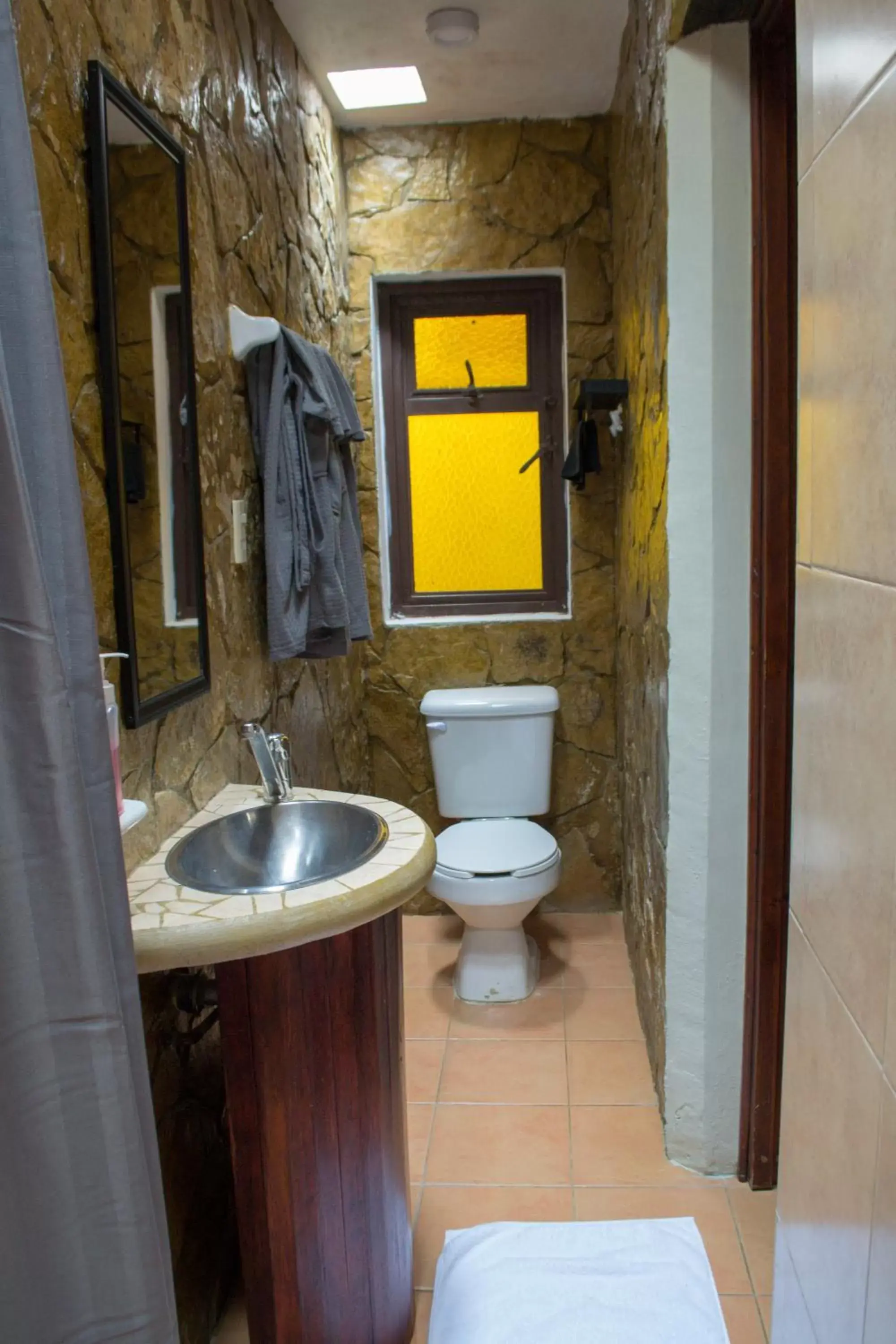 Bathroom in Arte Sano Hotel San Cristobal