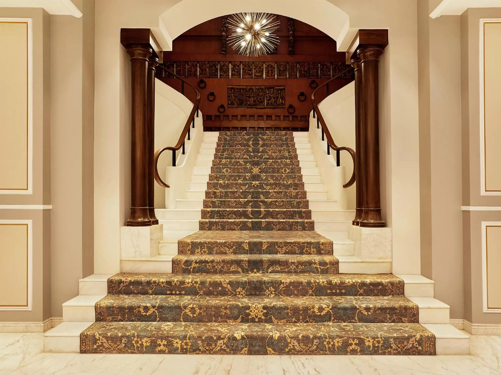 Decorative detail in Taj Connemara, Chennai