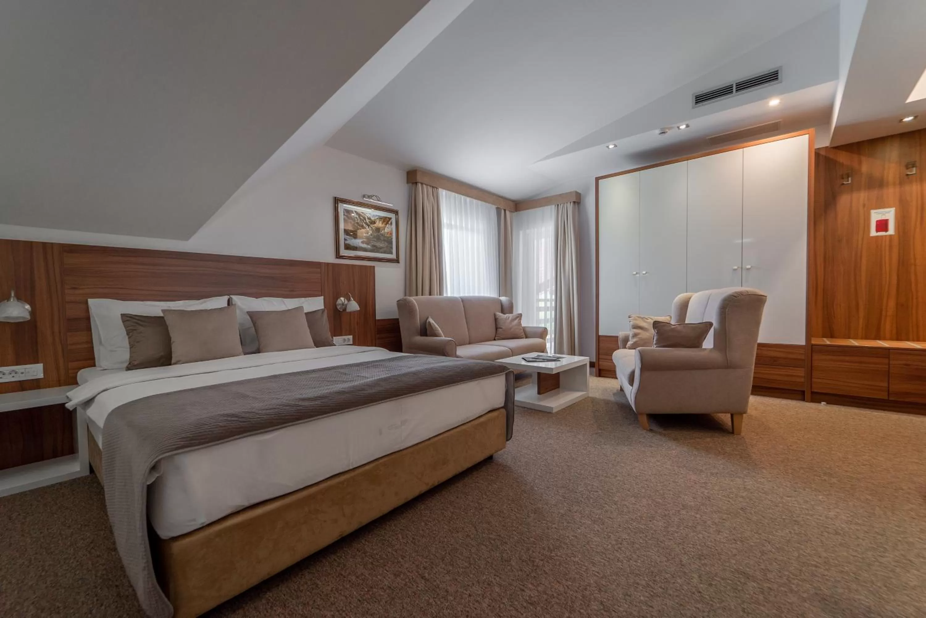 Photo of the whole room, Bed in Hotel Mirjana & Rastoke