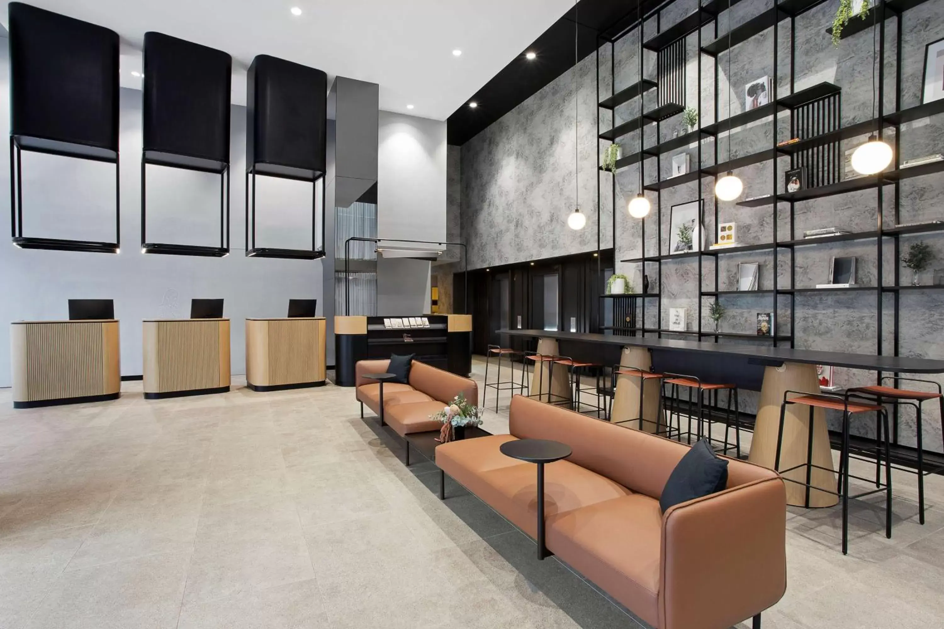 Lobby or reception in Travelodge Hotel Melbourne Docklands