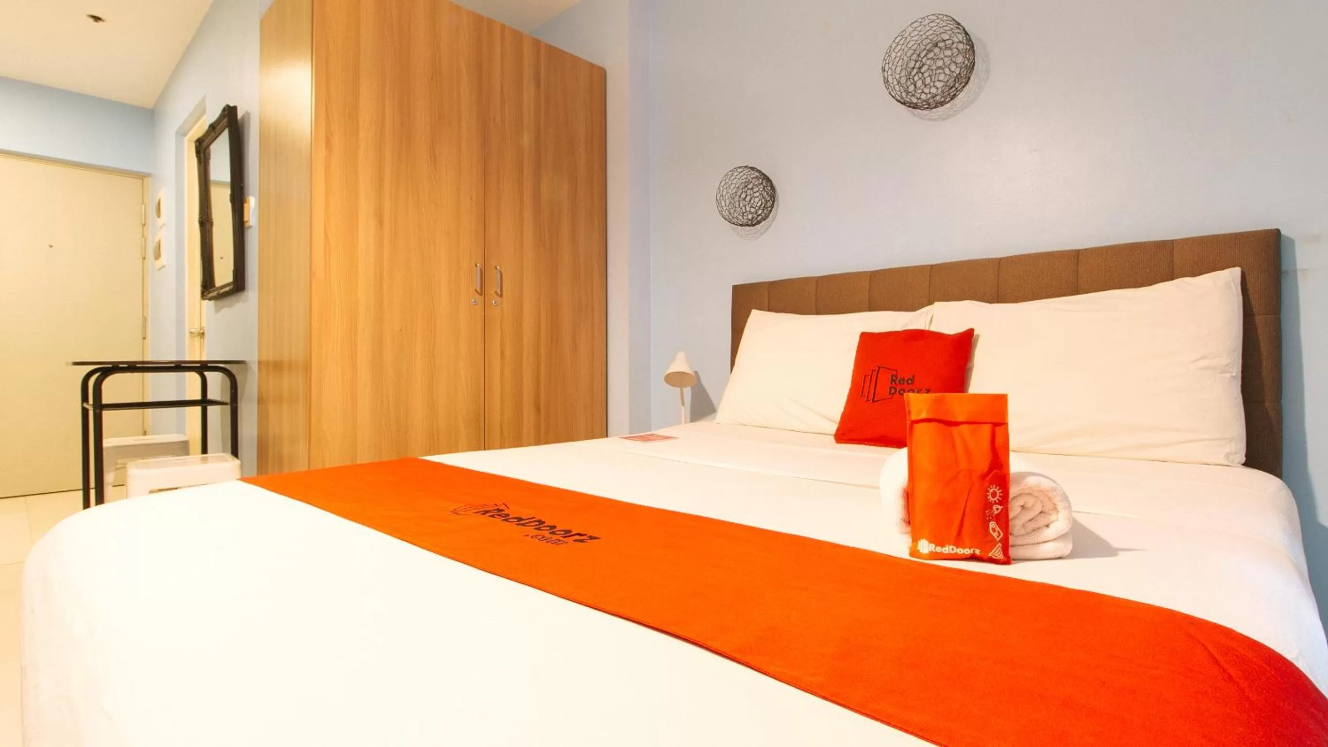 Bedroom, Bed in RedDoorz Plus at Kamuning Quezon City