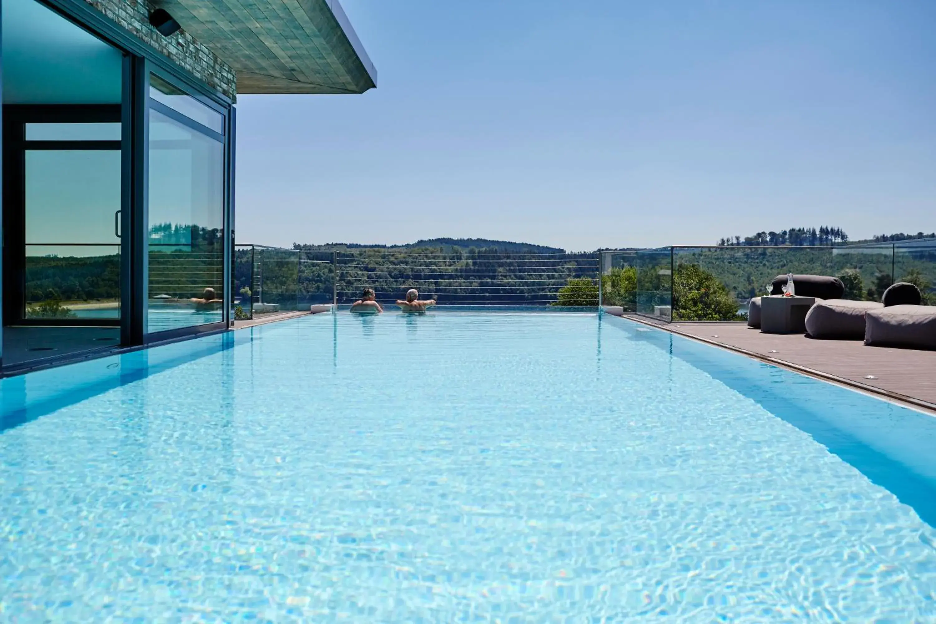 Pool view, Swimming Pool in Hotel Seegarten